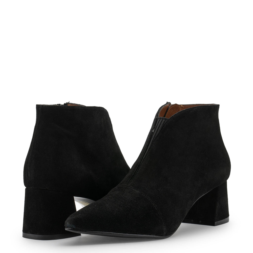 Botín de tacón negro con cremallera y elástico 27140 Joni - 27140-31-2.jpg