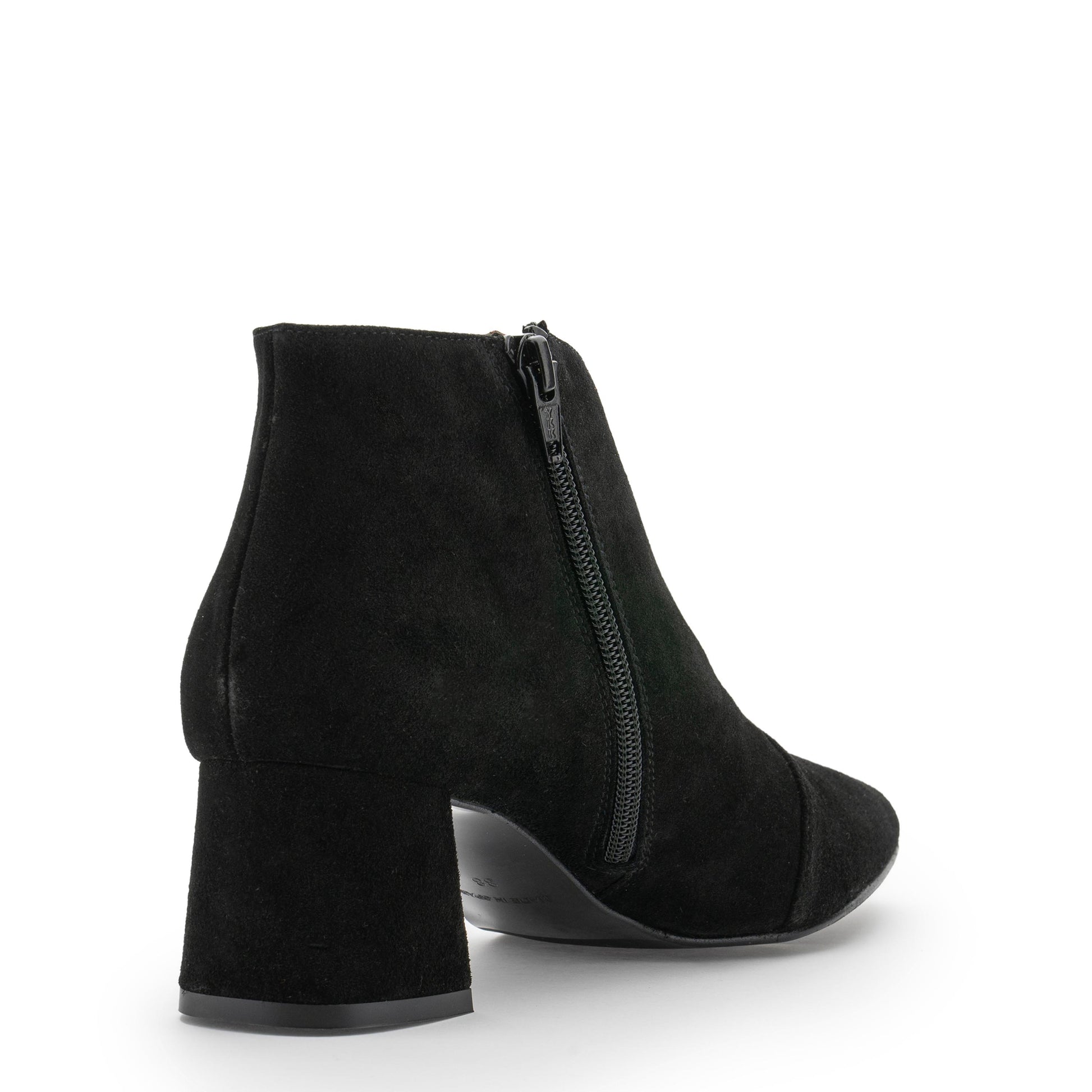Botín de tacón negro con cremallera y elástico 27140 Joni - 27140-31-3.jpg