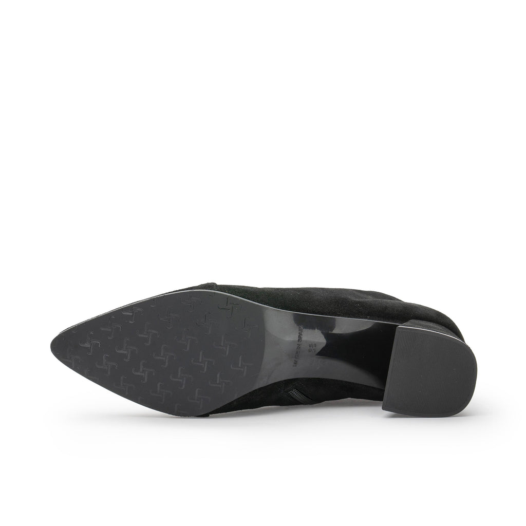 Botín de tacón negro con cremallera y elástico 27140 Joni - 27140-31-4.jpg