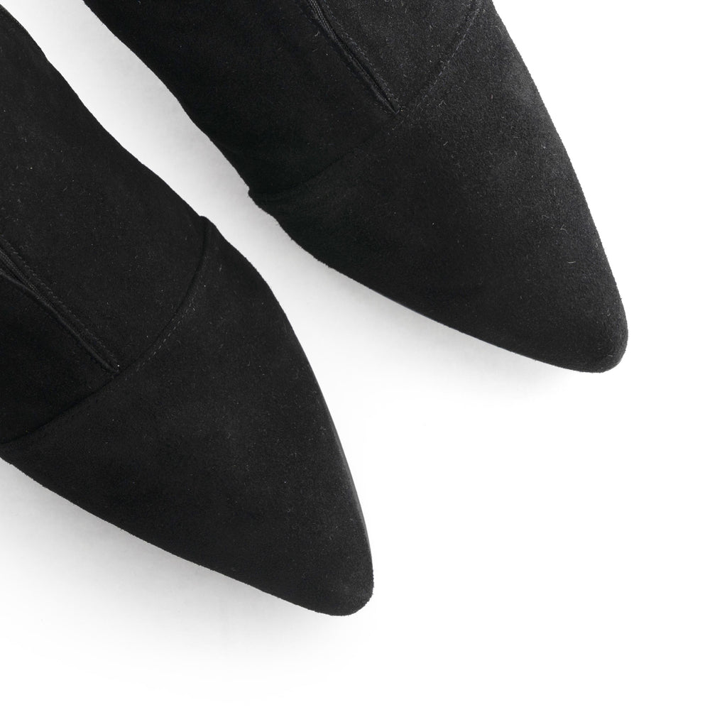 Botín de tacón negro con cremallera y elástico 27140 Joni - 27140-31-6.jpg