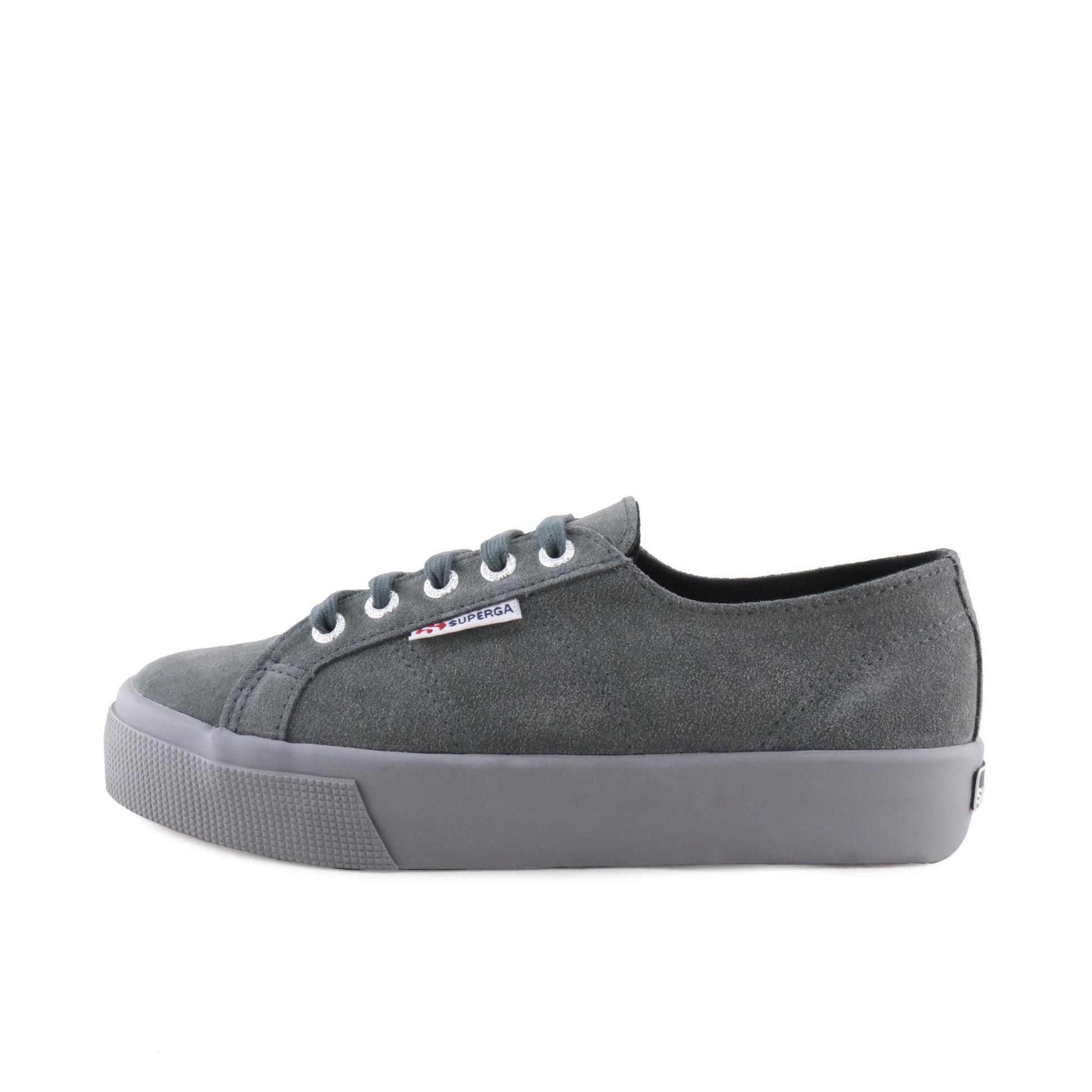 Zapatilla ante gris con cordón 2730SUEU Superga - 2730SUEU-121-1.jpg