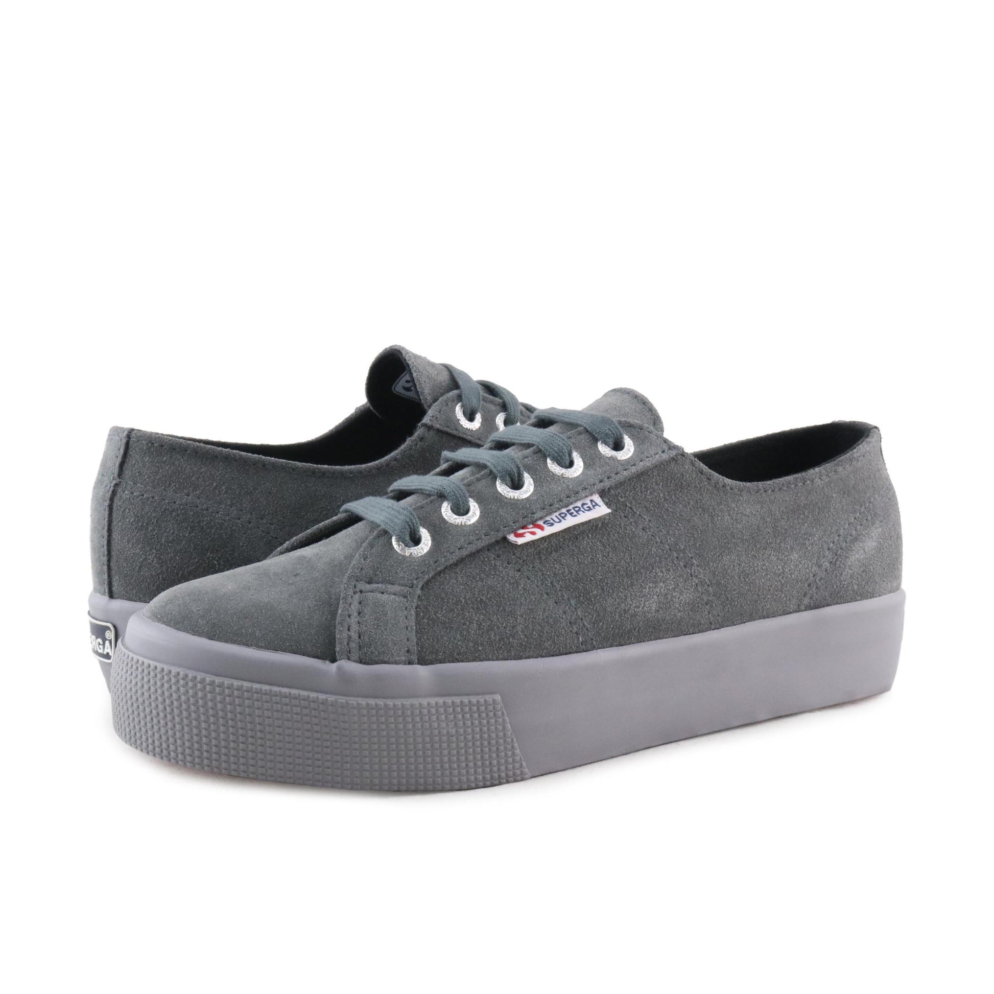 Zapatilla ante gris con cordón 2730SUEU Superga - 2730SUEU-121-2.jpg