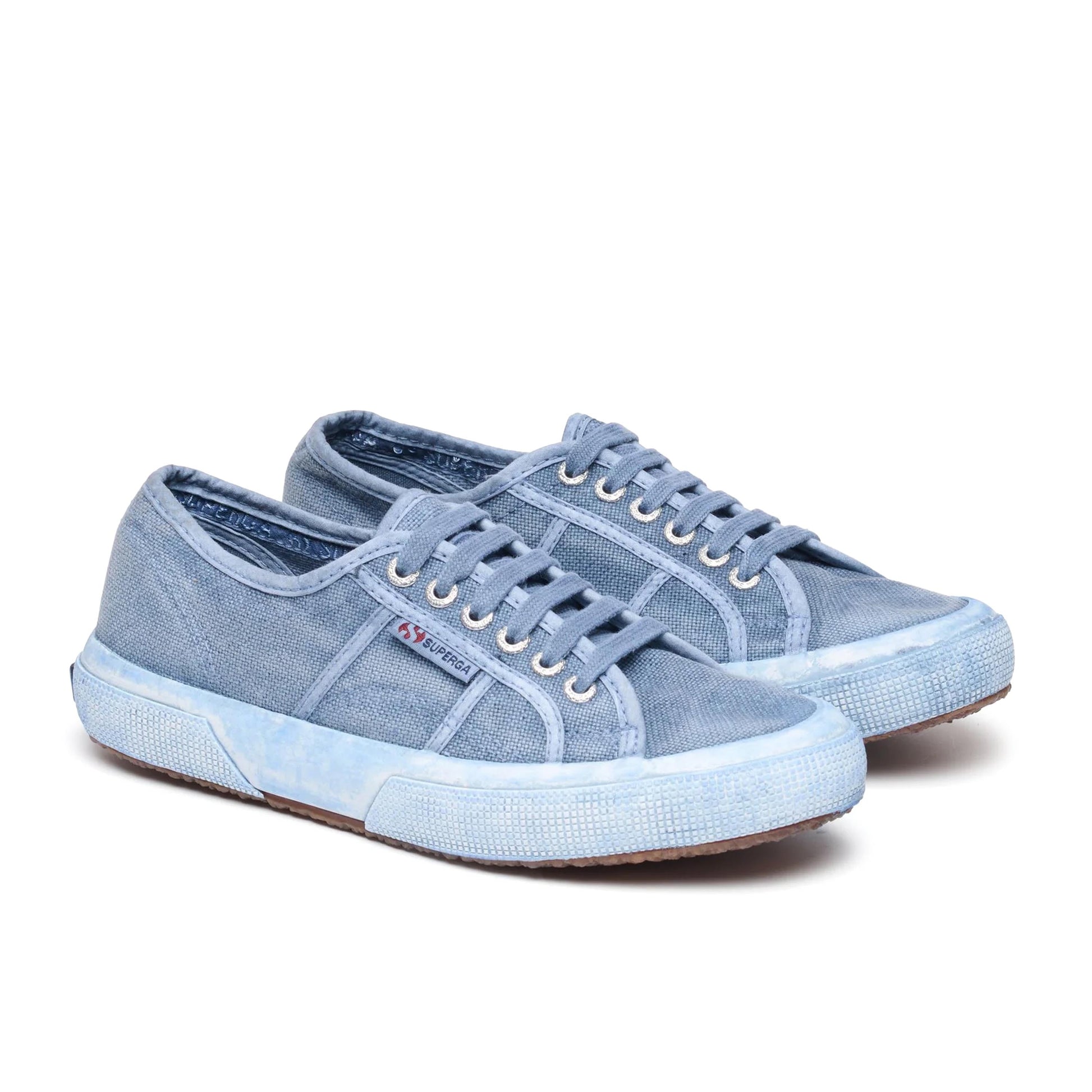 Zapatilla azul lavado 2750COTTONDYED Superga