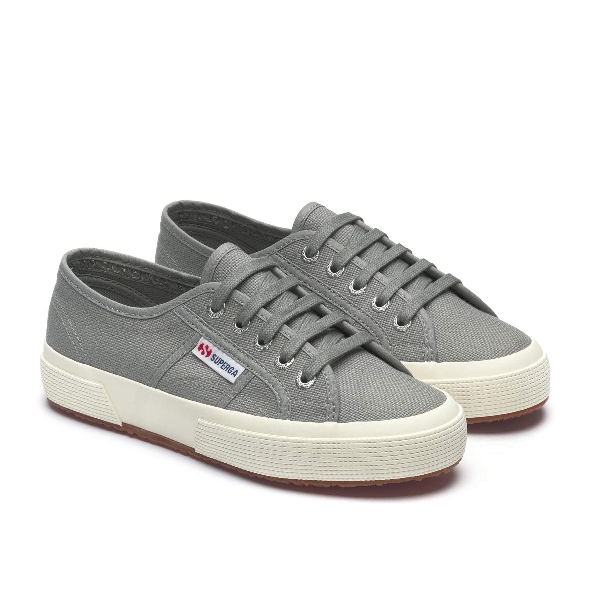 Zapatilla casual gris con cordón 2750COTU de Superga - 2750COTU-16-3.jpg