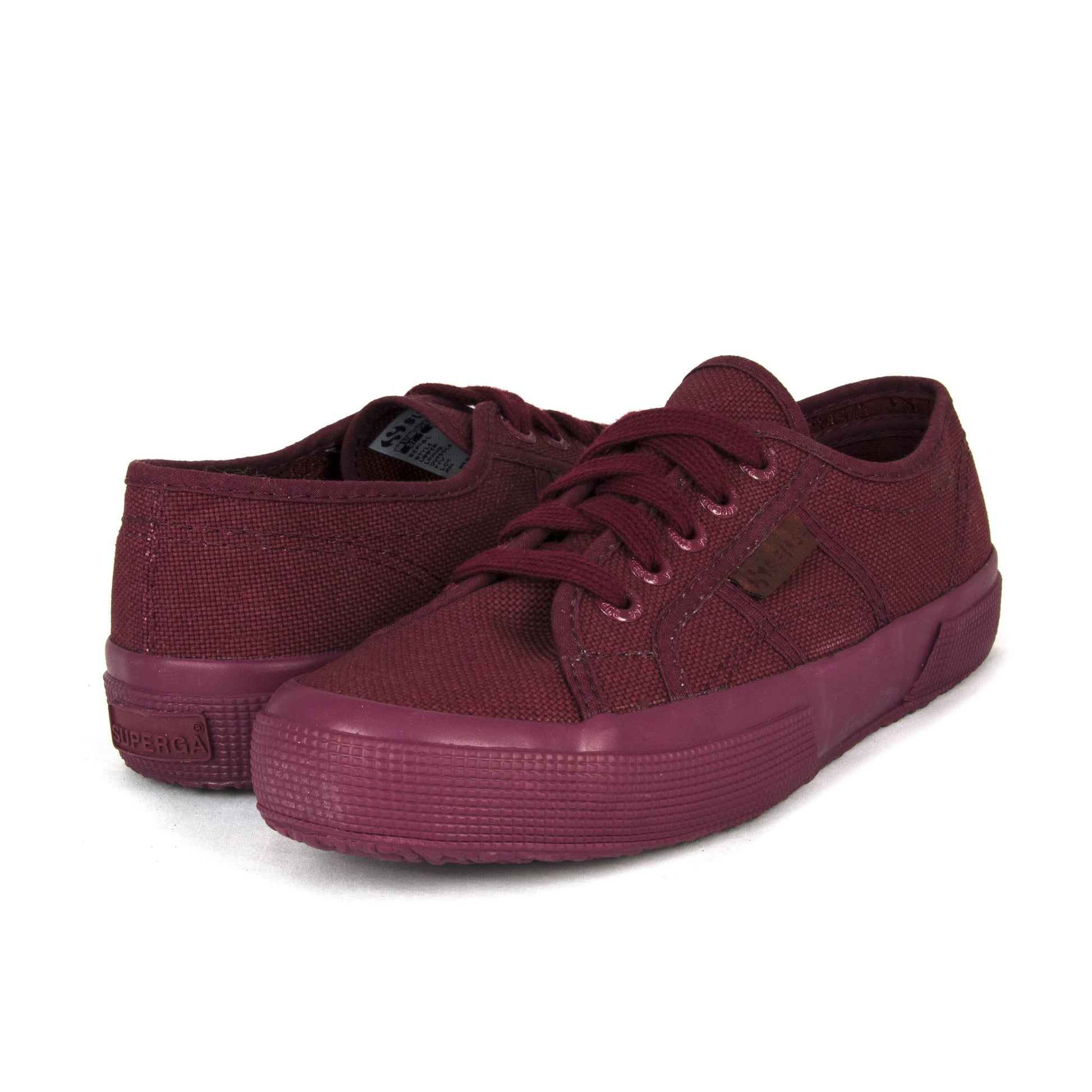 Zapatilla total burdeos con cordón 2750COTU Superga - 2750COTU-185-2.jpg