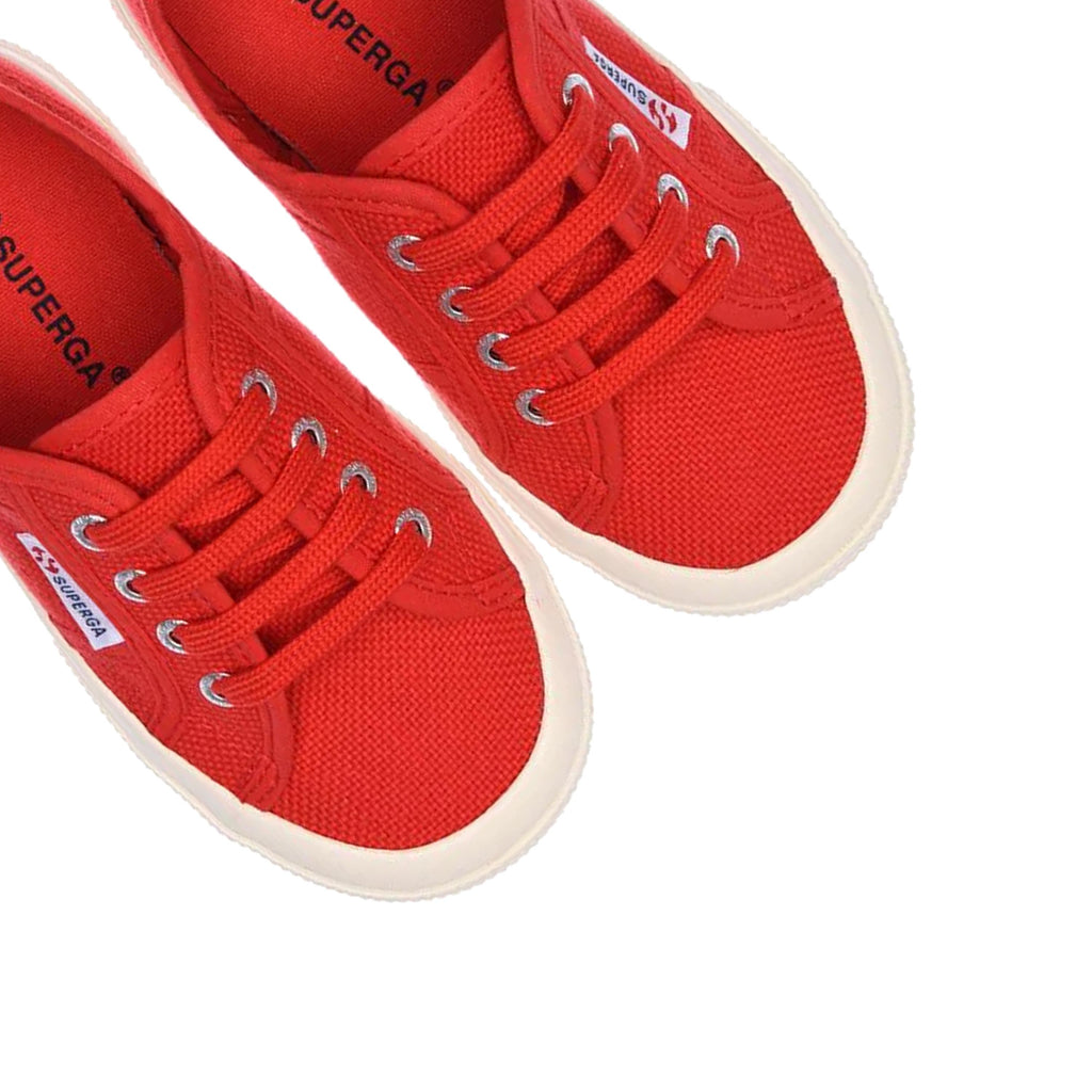Zapatilla roja 2750JCOT Superga