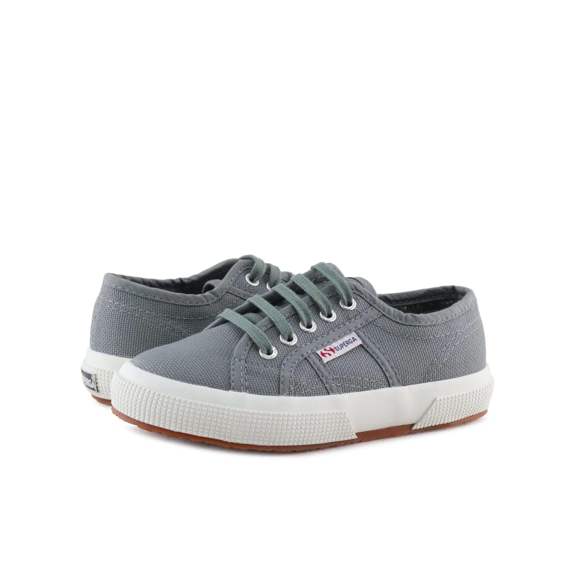 Zapatilla gris sage con cordón 2750JCOT Superga - 2750JCOT-340-2.jpg