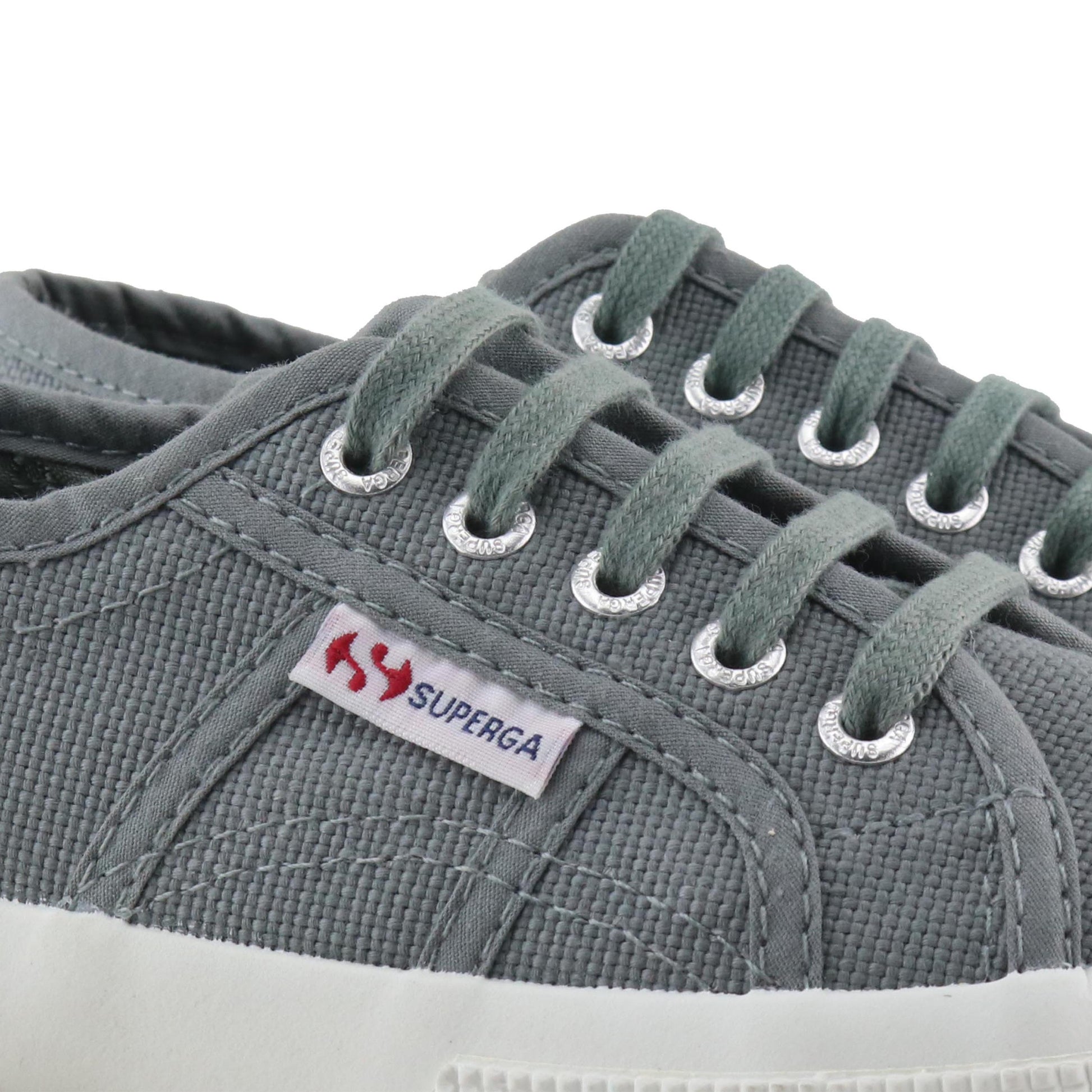 Zapatilla gris sage con cordón 2750JCOT Superga - 2750JCOT-340-5.jpg