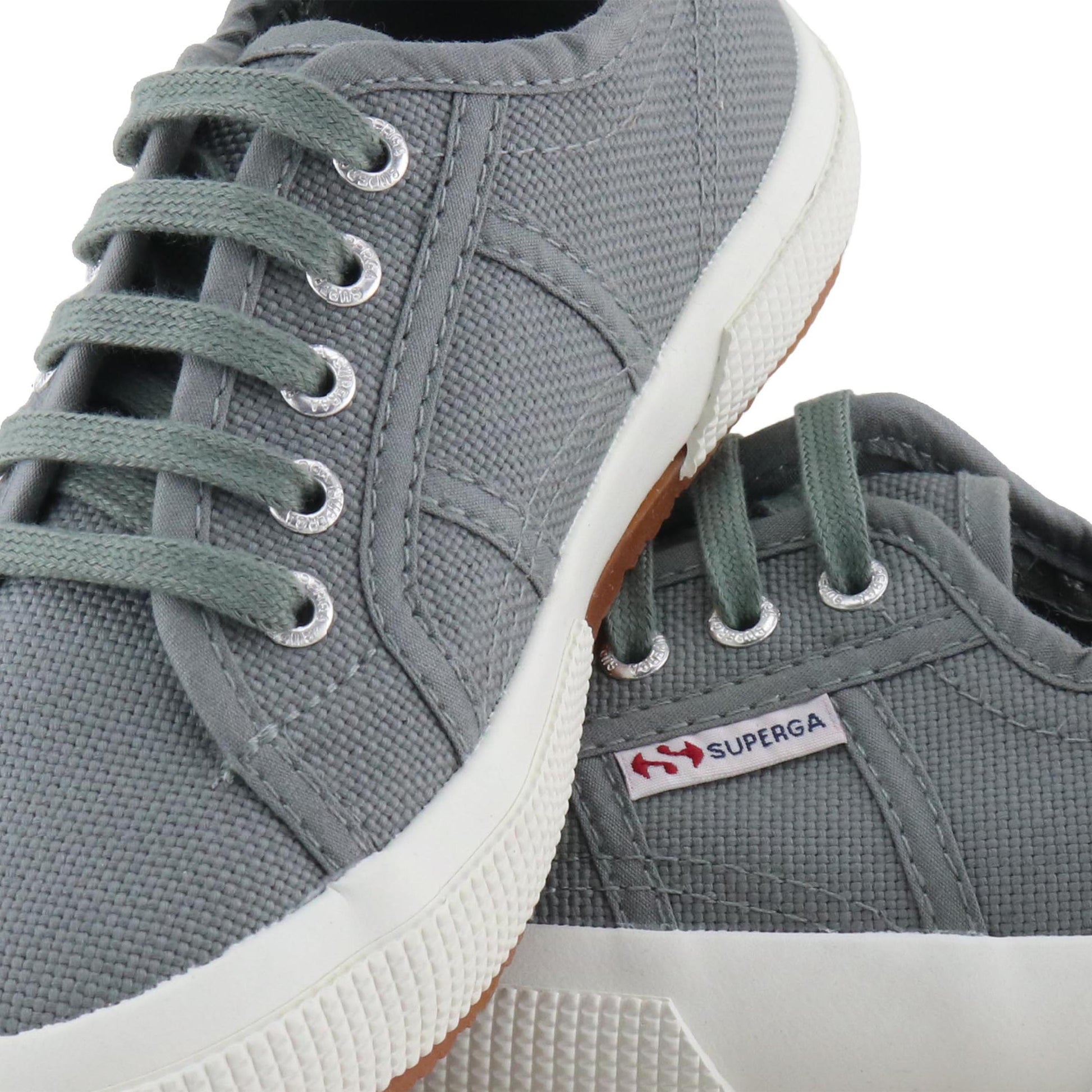 Zapatilla gris sage con cordón 2750JCOT Superga - 2750JCOT-340-6.jpg