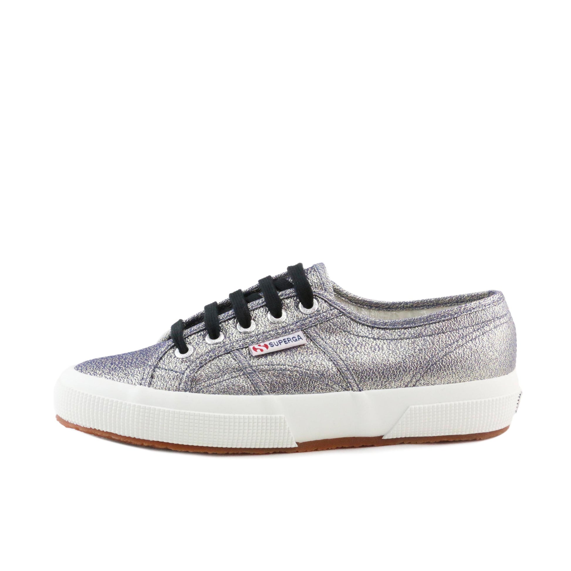 Zapatilla plomo con cordón 2750LAMEW de Superga - 2750LAMEW-141-1.jpg