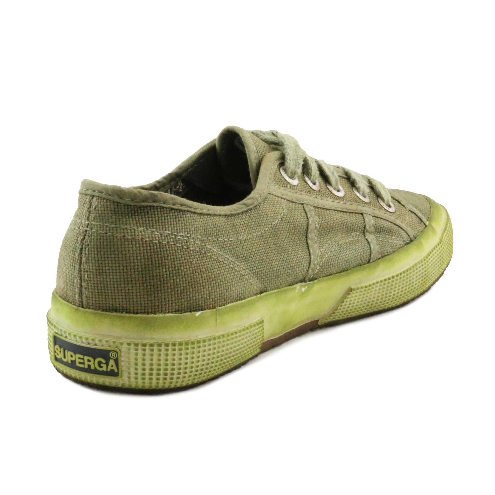 Zapatilla verde con cordón 2750PCOTU de Superga - 2750PCOTU-14-3.jpg