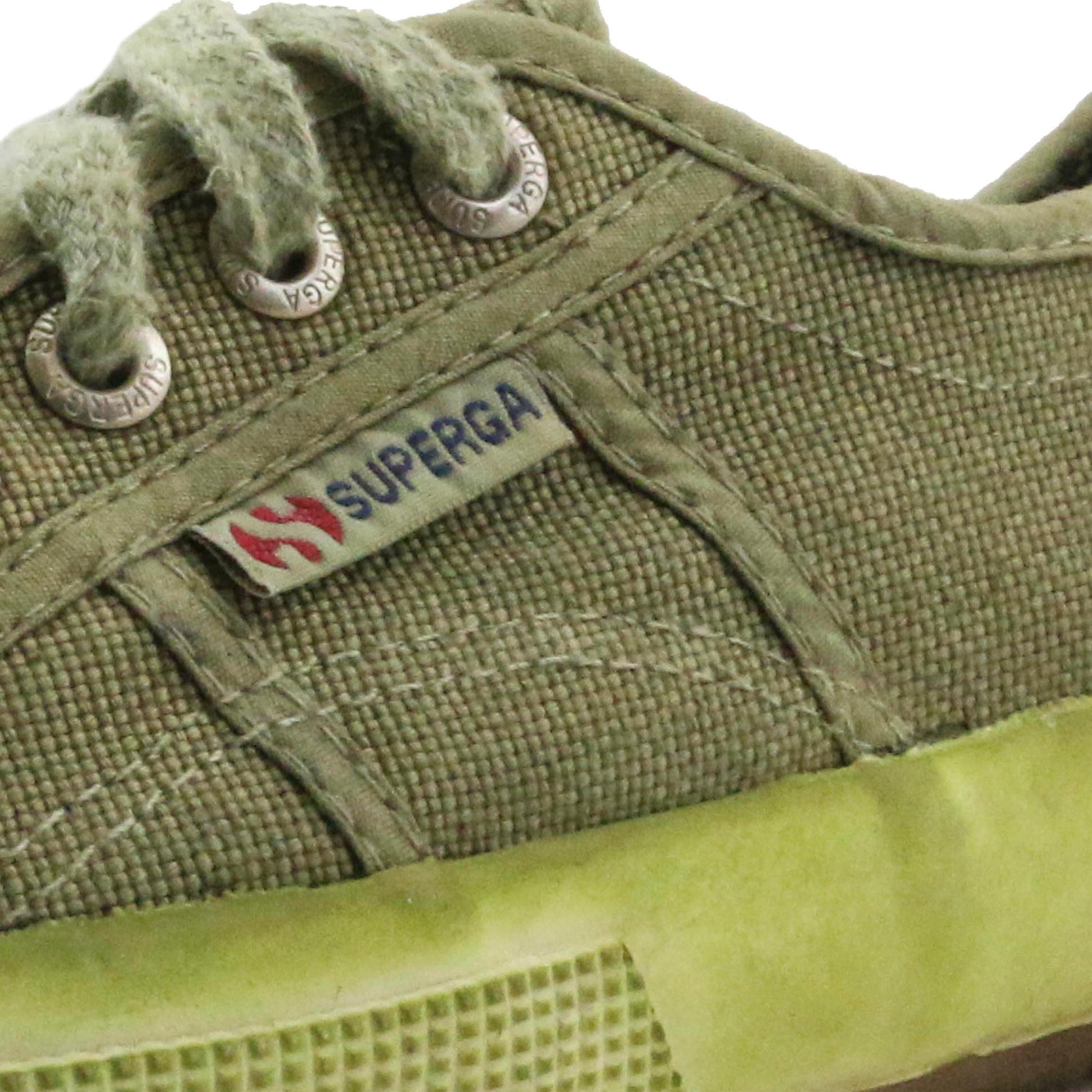 Zapatilla verde con cordón 2750PCOTU de Superga - 2750PCOTU-14-5.jpg