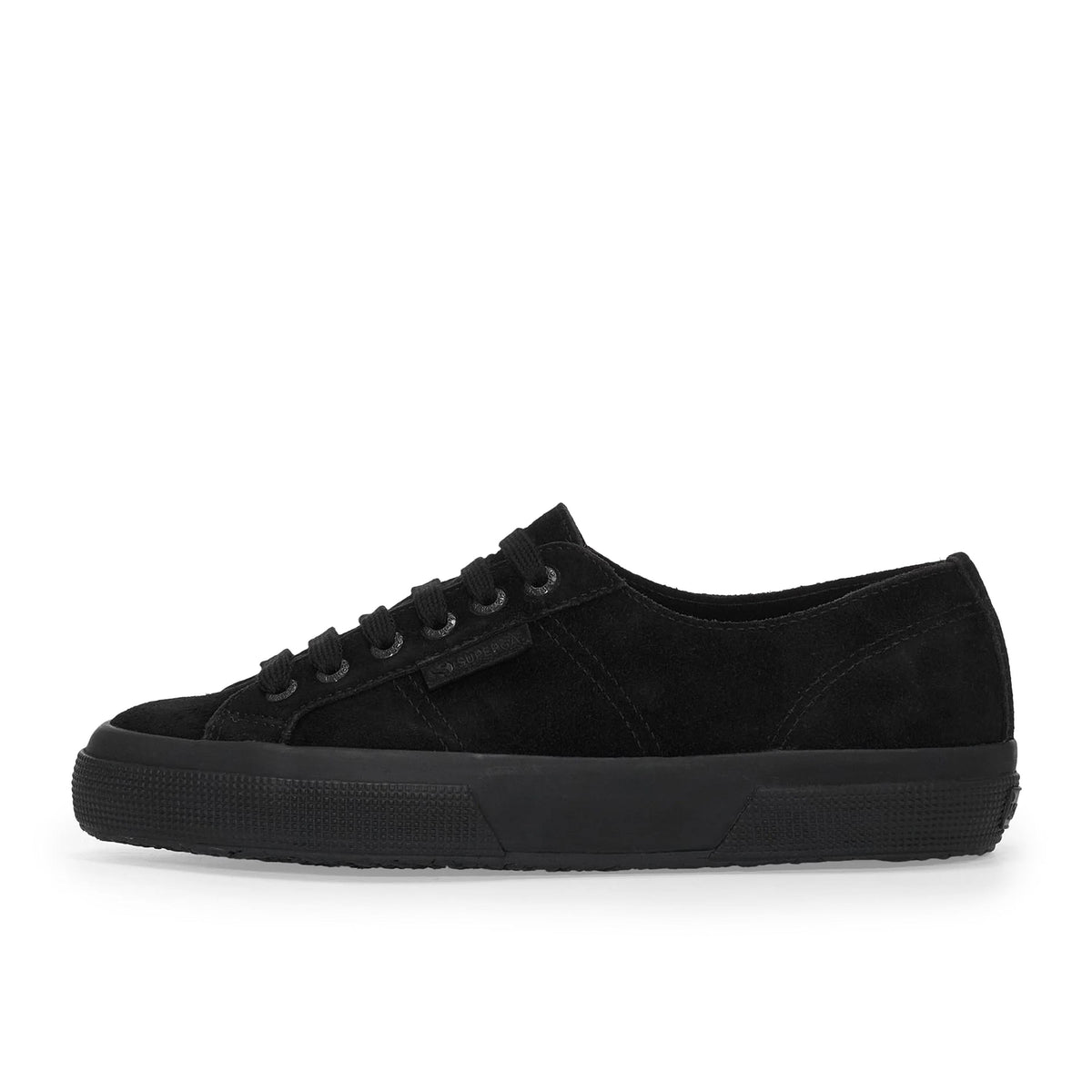 Zapatilla serraje negro 2750SUEDE Superga