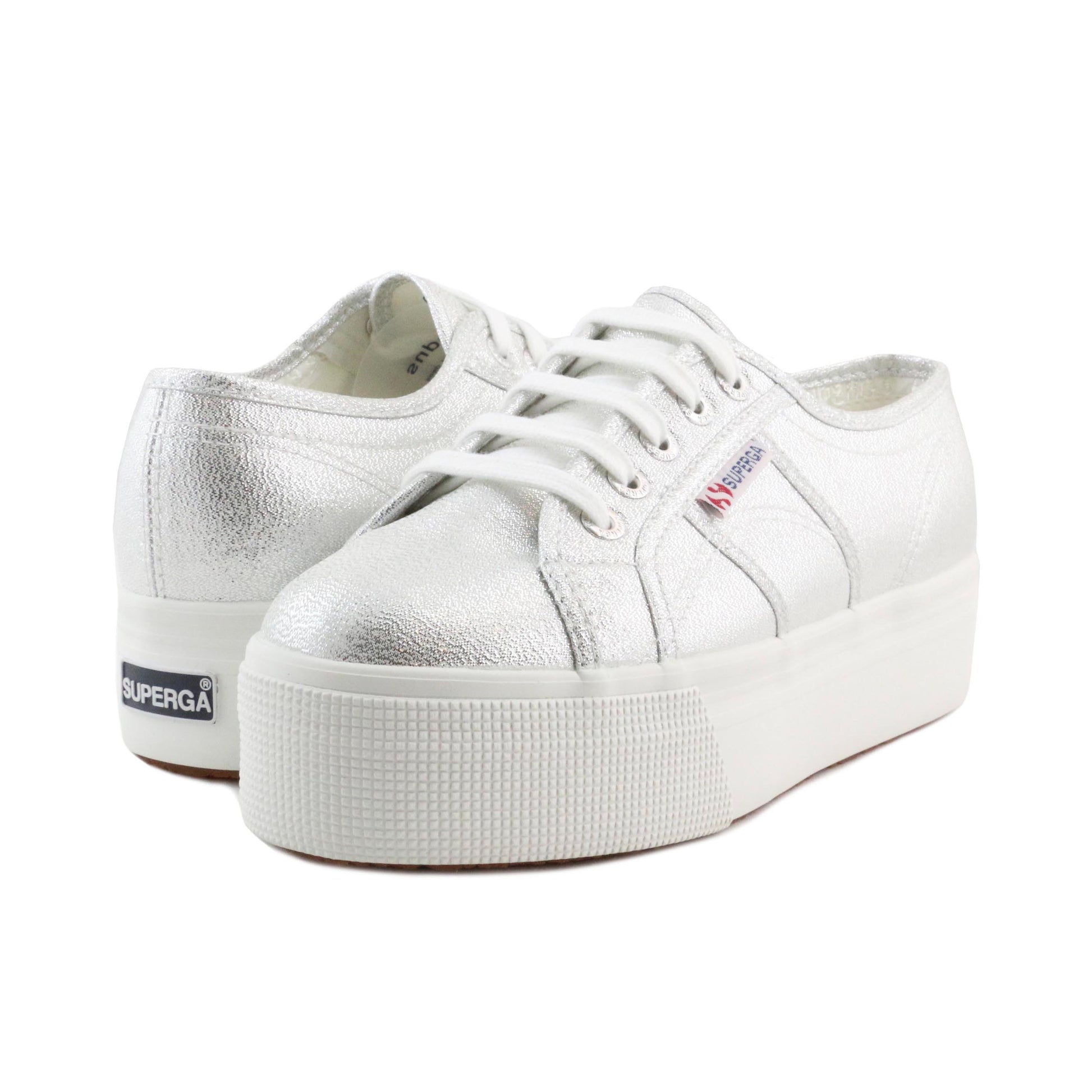 Zapatilla plateado con cordón 2790LAMEW Superga - 2790LAMEW-45-2.jpg