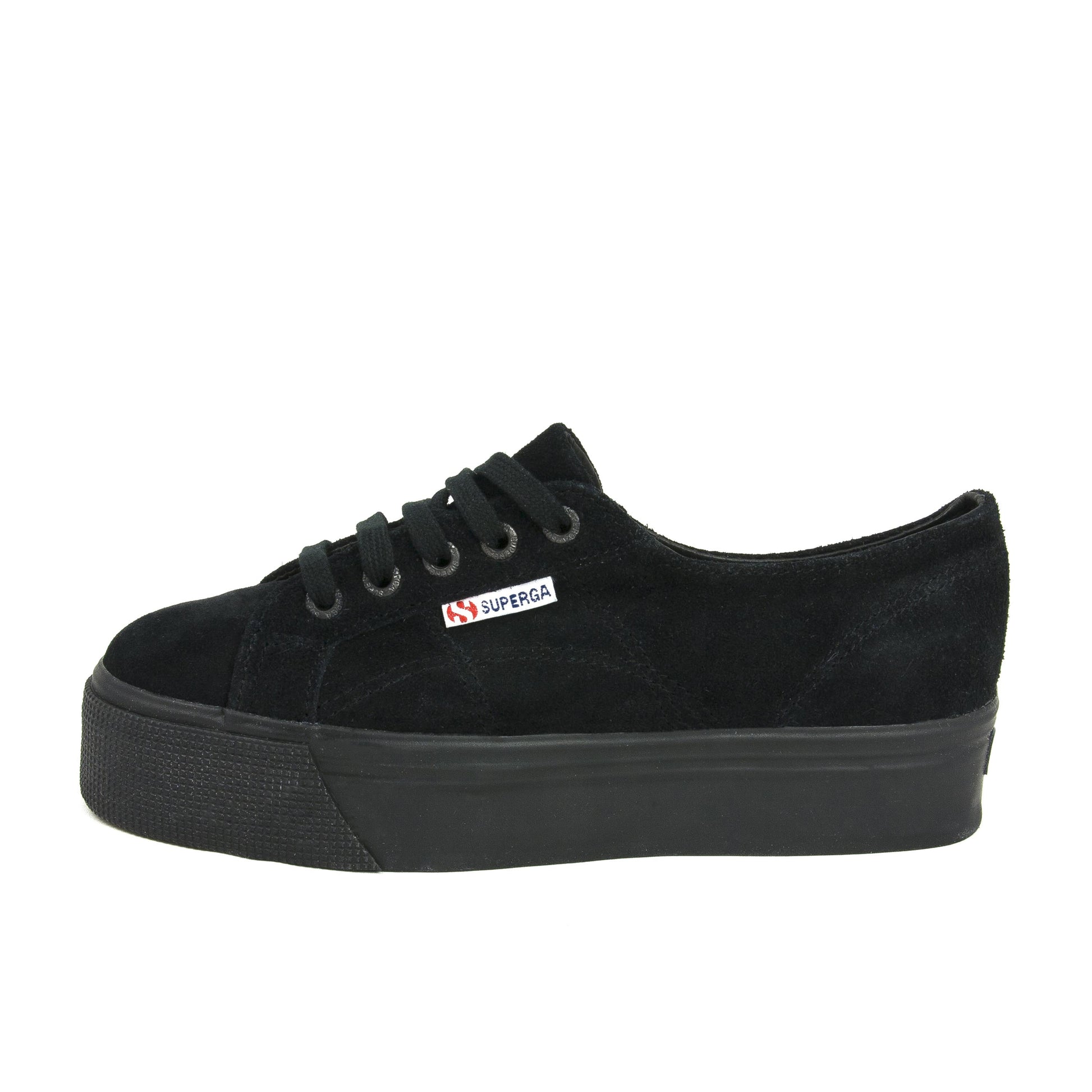 Zapatilla ante negro con cordón 2790SUEW Superga - 2790SUEW-31-1.jpg