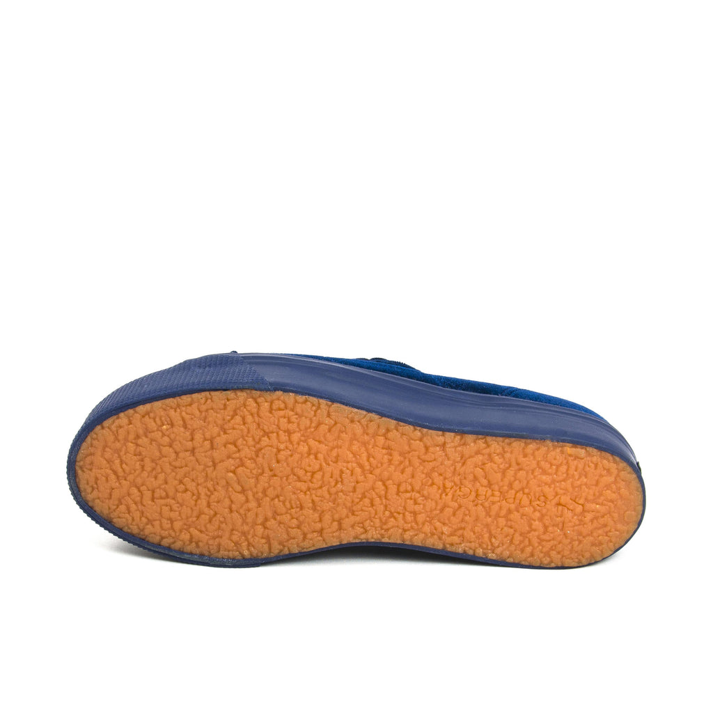 Zapatilla azul con cordón 2790VELVETW de Superga - 2790VELVETW-7-5.jpg