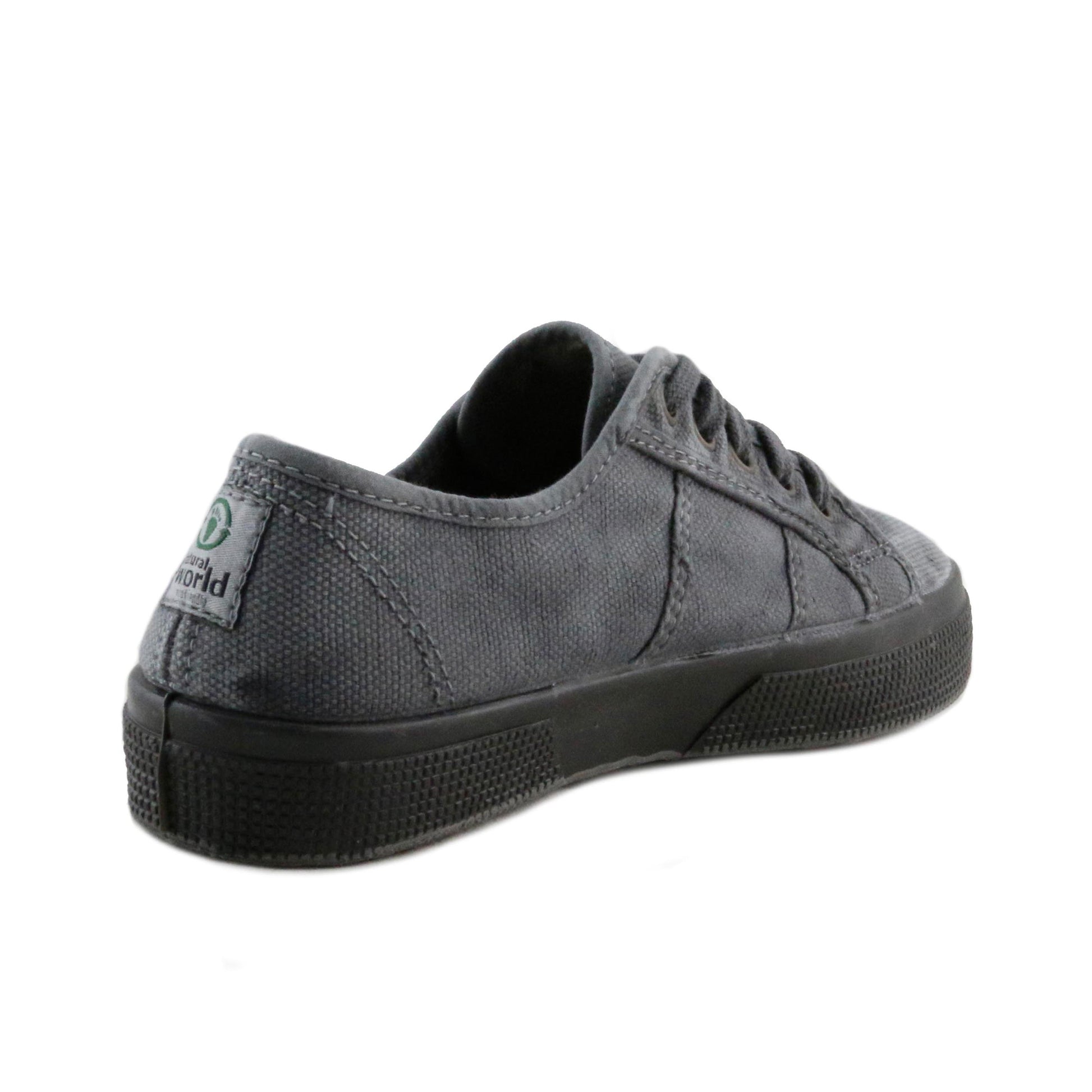Zapatilla gris lavado con cordón 2901 Natural World - 2901-131-3.jpg