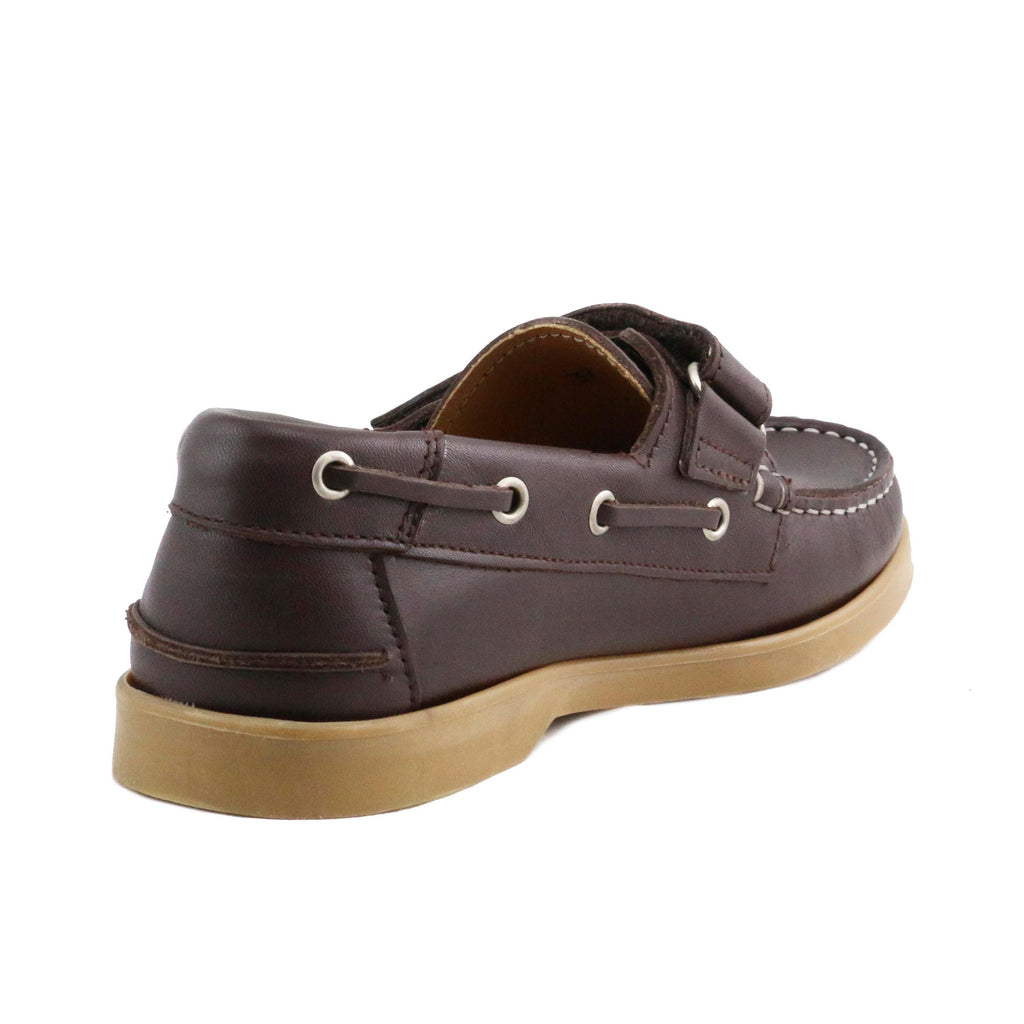 Náutico marrón oscuro de verano con velcro NAU2 Jeromín - NAU2-62-3.jpg