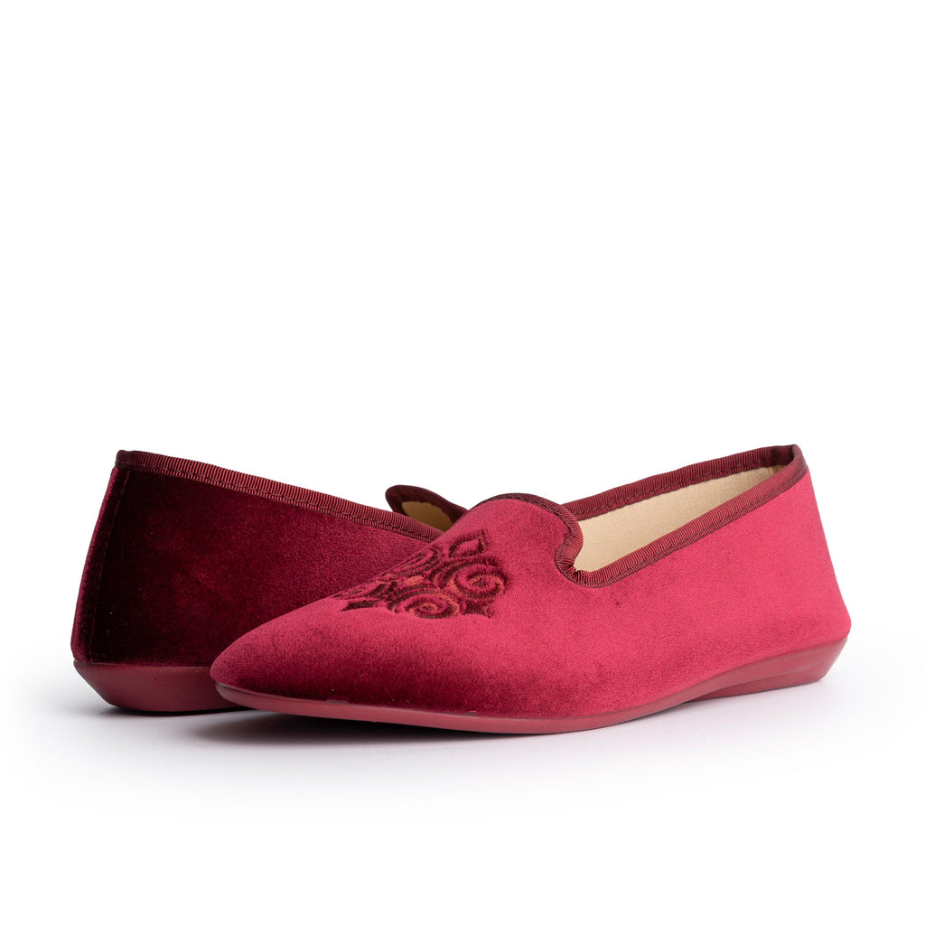 Zapatilla casa burdeos 298028 Norteñas
