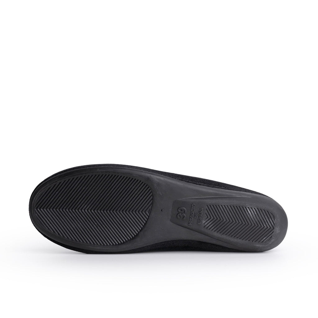 Zapatilla casa negro 298028 Norteñas
