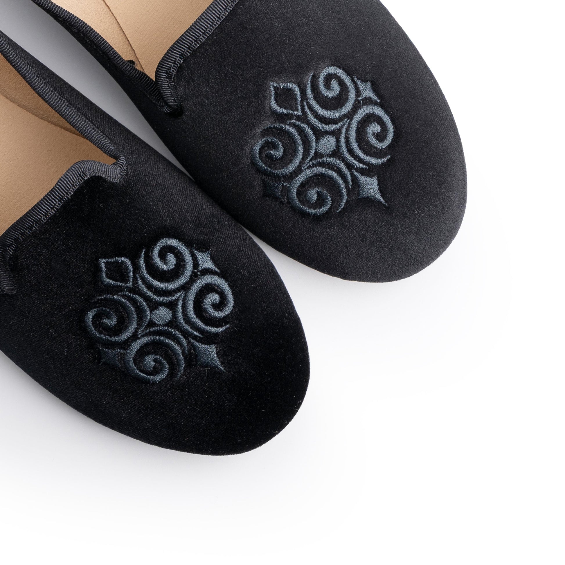 Zapatilla casa negro 298028 Norteñas
