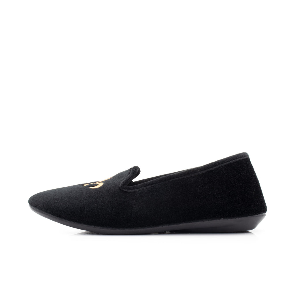 Zapatilla casa negra 298038 Norteñas