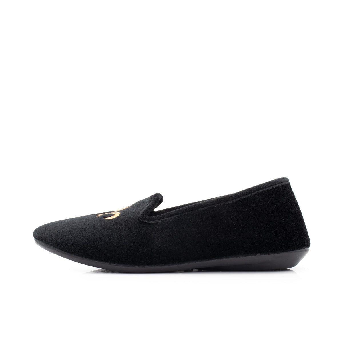 Zapatilla casa negra 298038 Norteñas