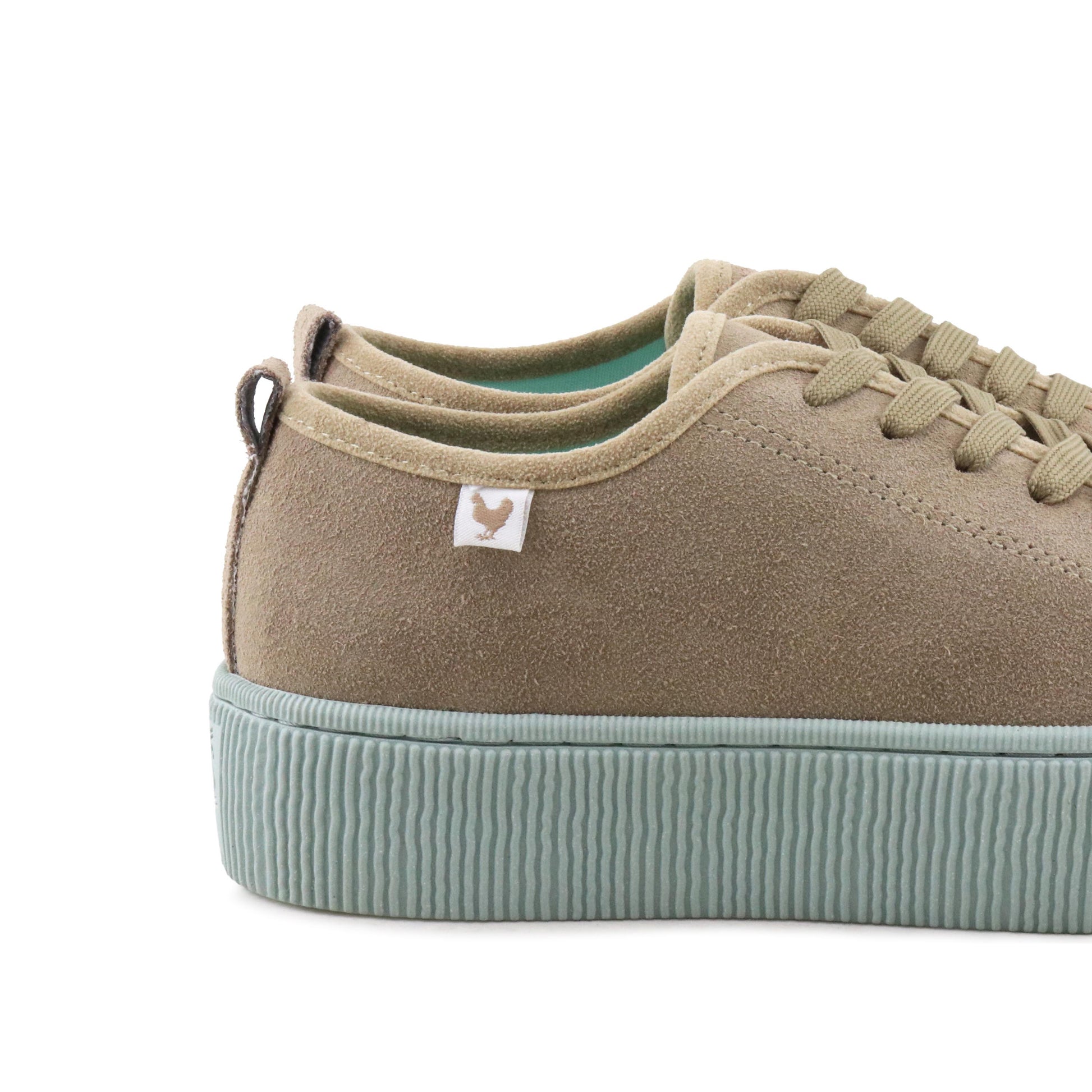 Zapatilla taupe con cordón YOKO de Walk in Pitas - YOKO-115CELESTE-5.jpg