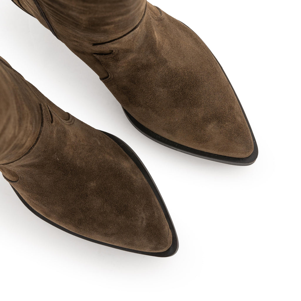Bota cowboy ante marrón con cremallera 5253 de Alpe - 5253-26-6.jpg