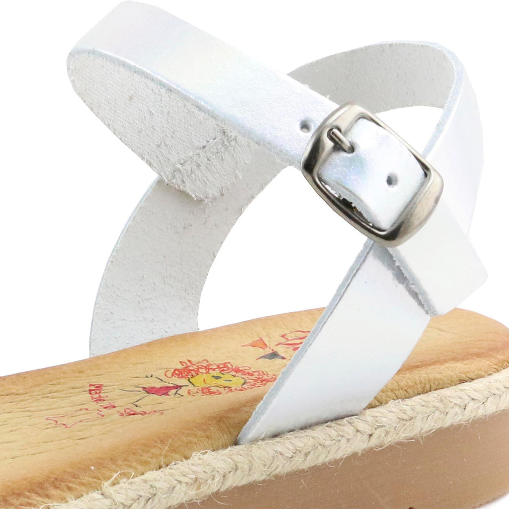 Sandalia plana plateado con hebilla 3416 de Jeromín - 3416-45-5.jpg