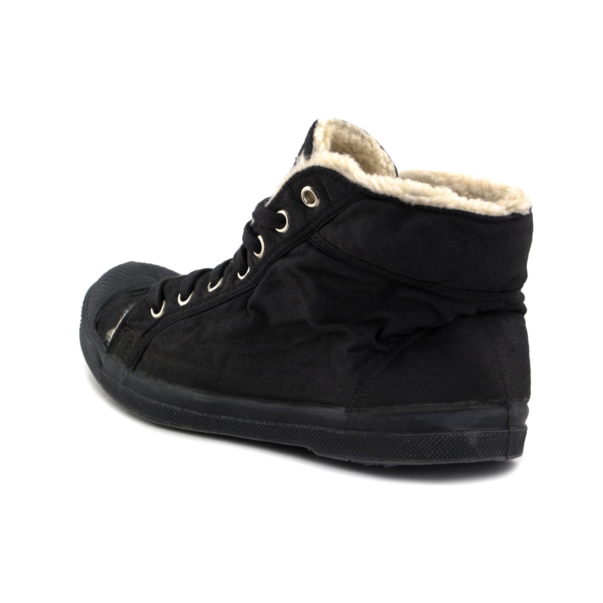 Bota gris oscuro forrada con cordón 15032 Bensimon - 15032-111-4.jpg