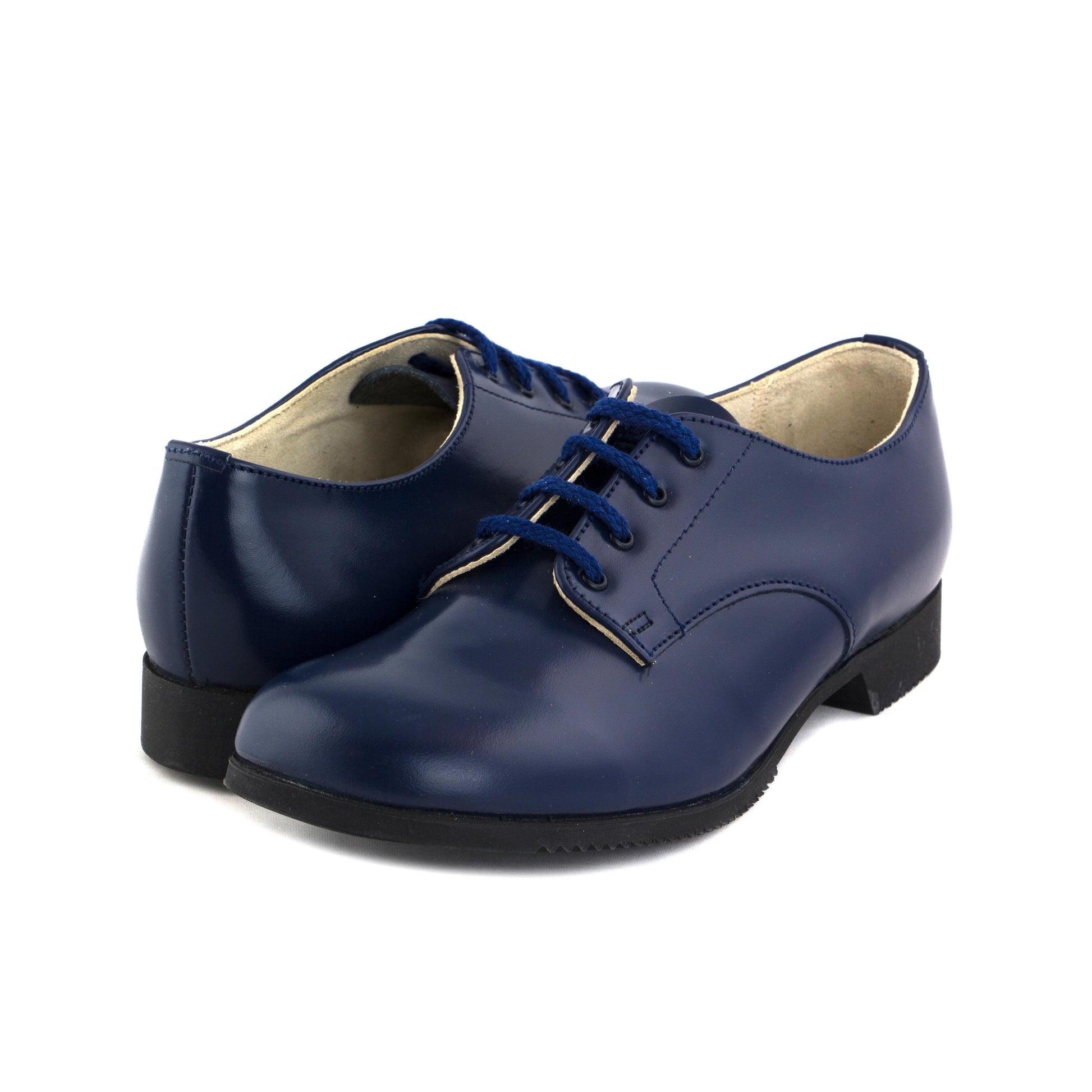 Blucher liso elegante azulón con cordón 3390 Start-Rite - 3390-18-2.jpg