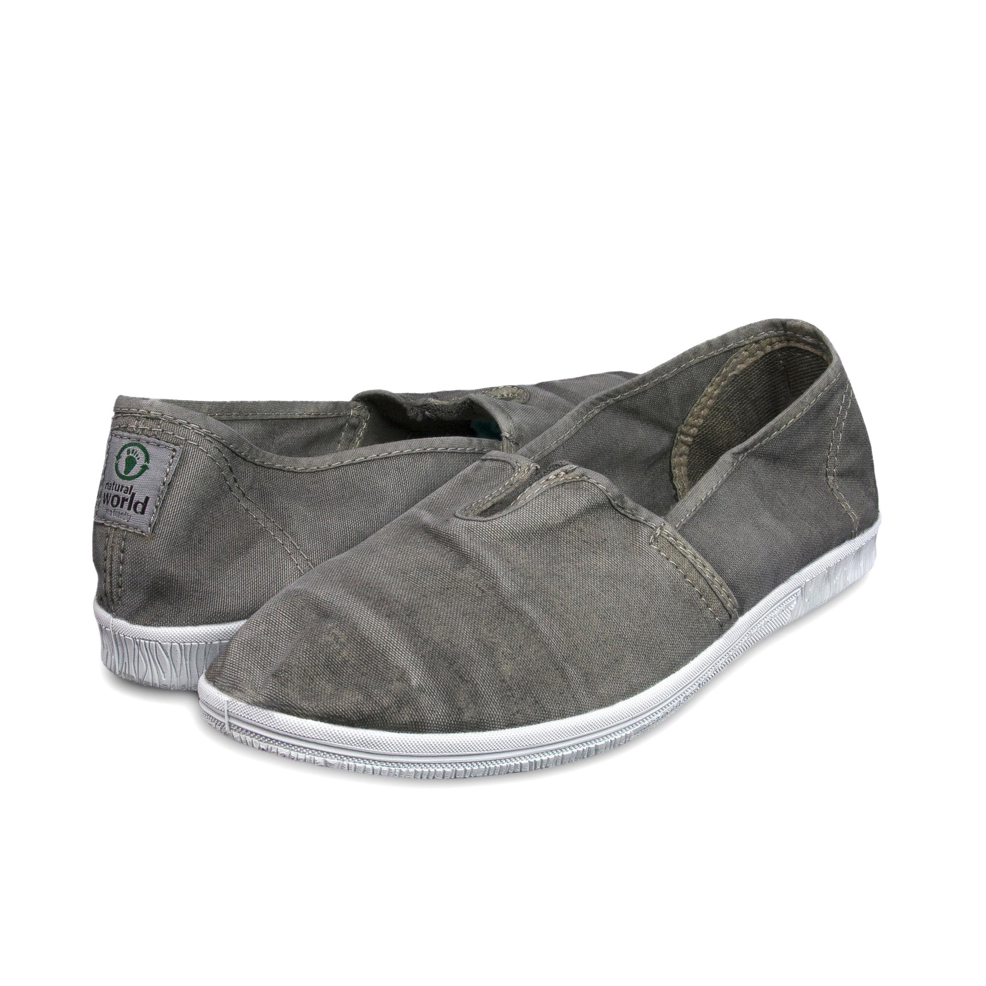 Zapatilla gris lavado con elástico LONA615-305 Natural World - LONA615-305-131-2.jpg