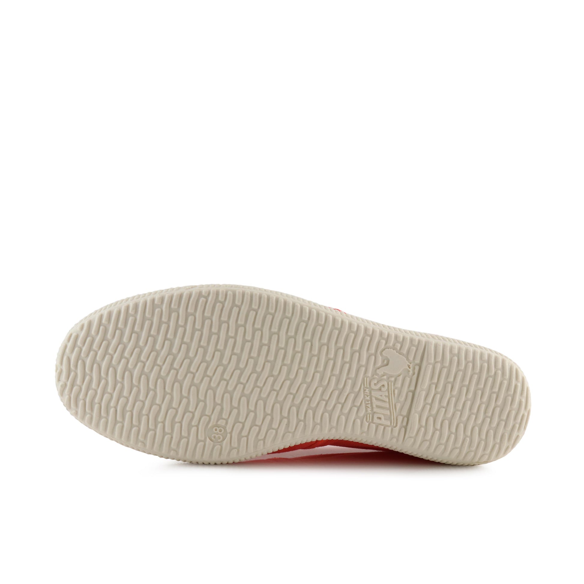 Zapatilla naranja con elástico 7UNO de Walk in Pitas - 7UNO-57-4.jpg