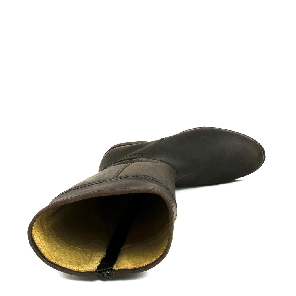 Bota marrón oscuro con cremallera TEJANA de Jeromín - TEJANA-62-6.jpg