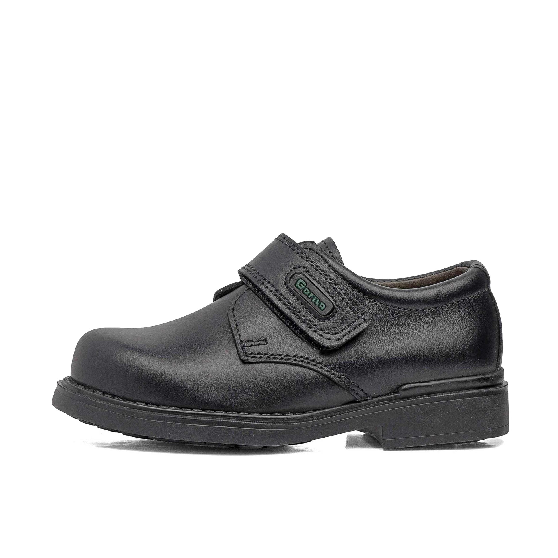 Blucher negro para el colegio con velcro 3103 de Gorila - 3103-20-1.jpg