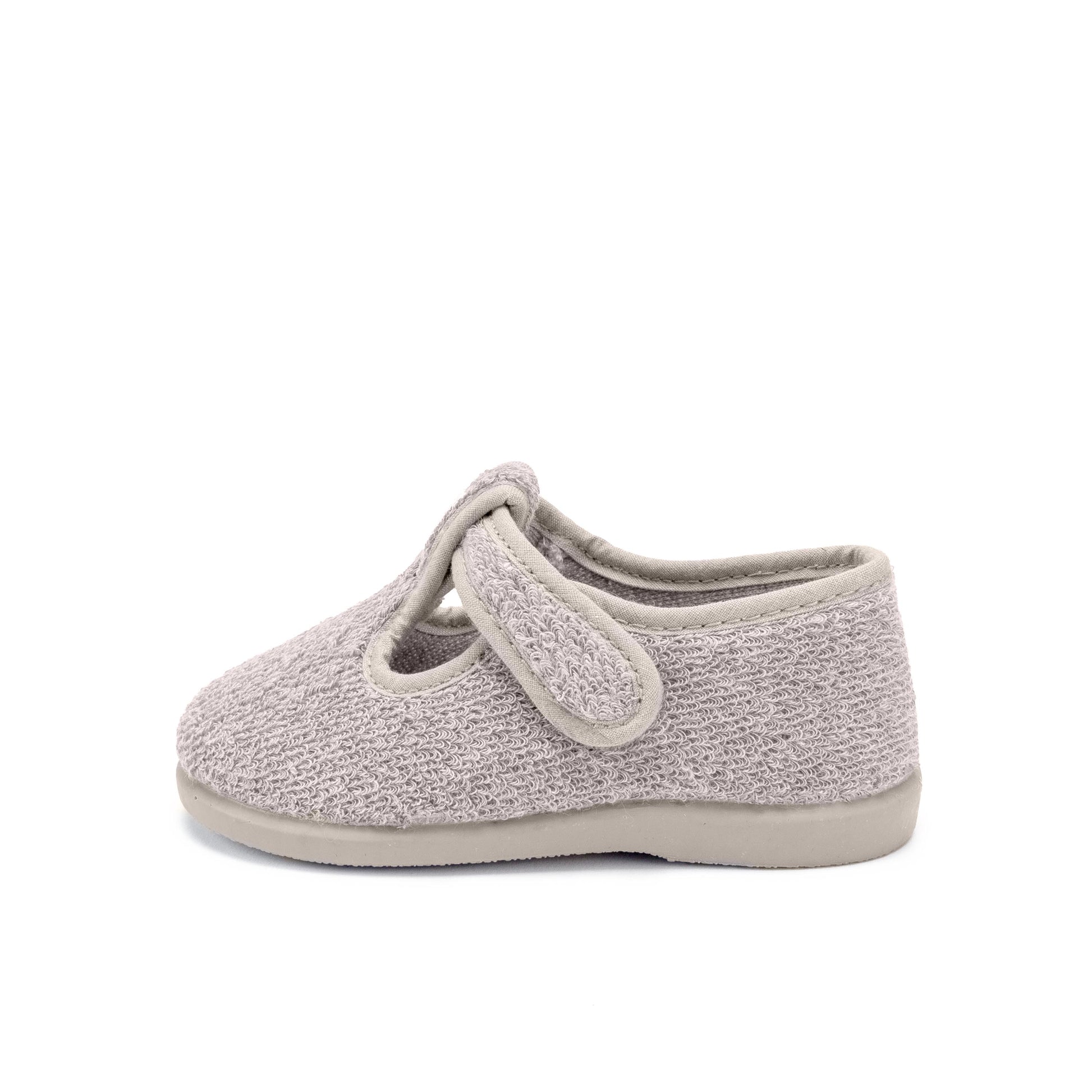 Zapatilla casa gris claro 3112 Vulladi