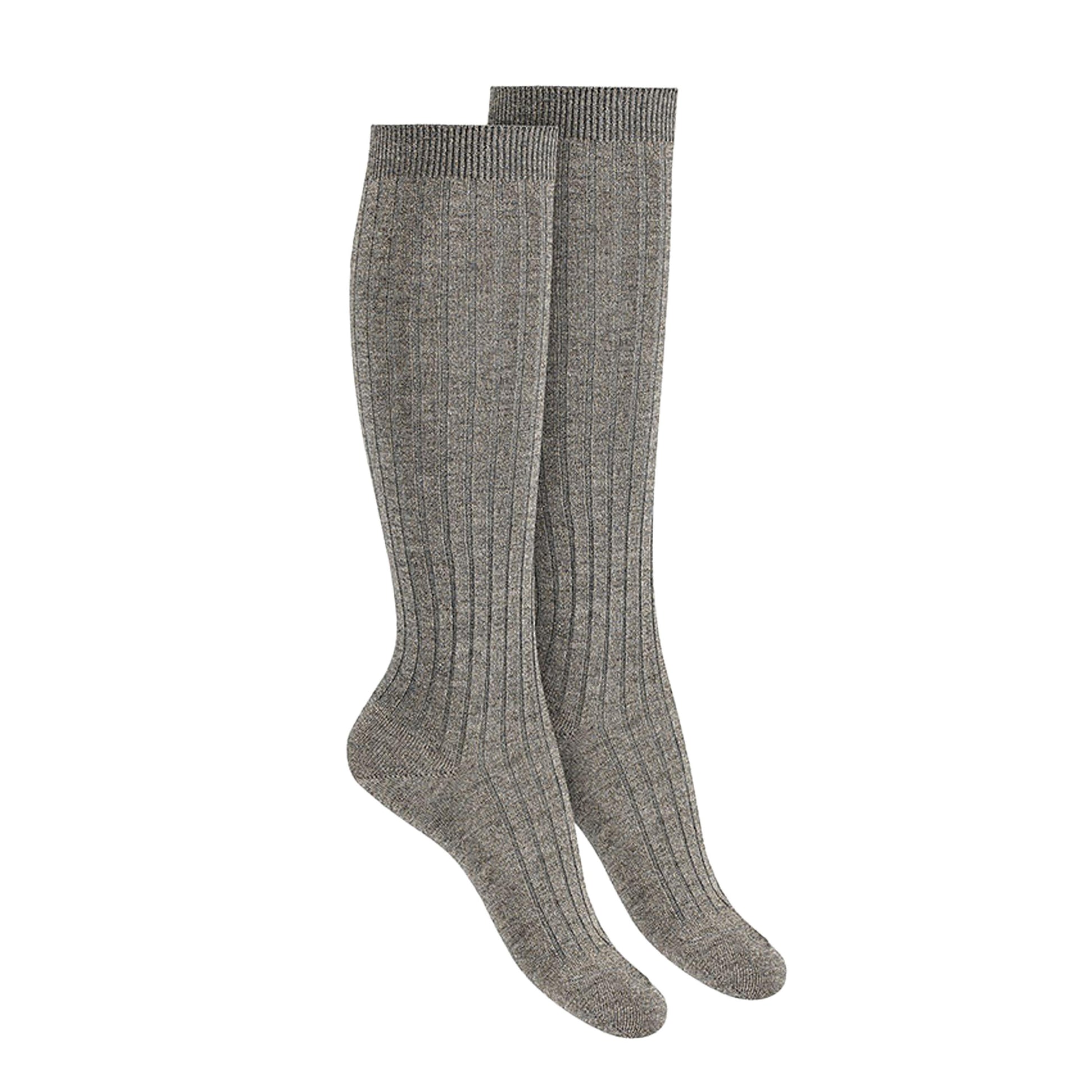 Calcetín alto gris claro 32202 de Cóndor - 32202-17-1.jpg