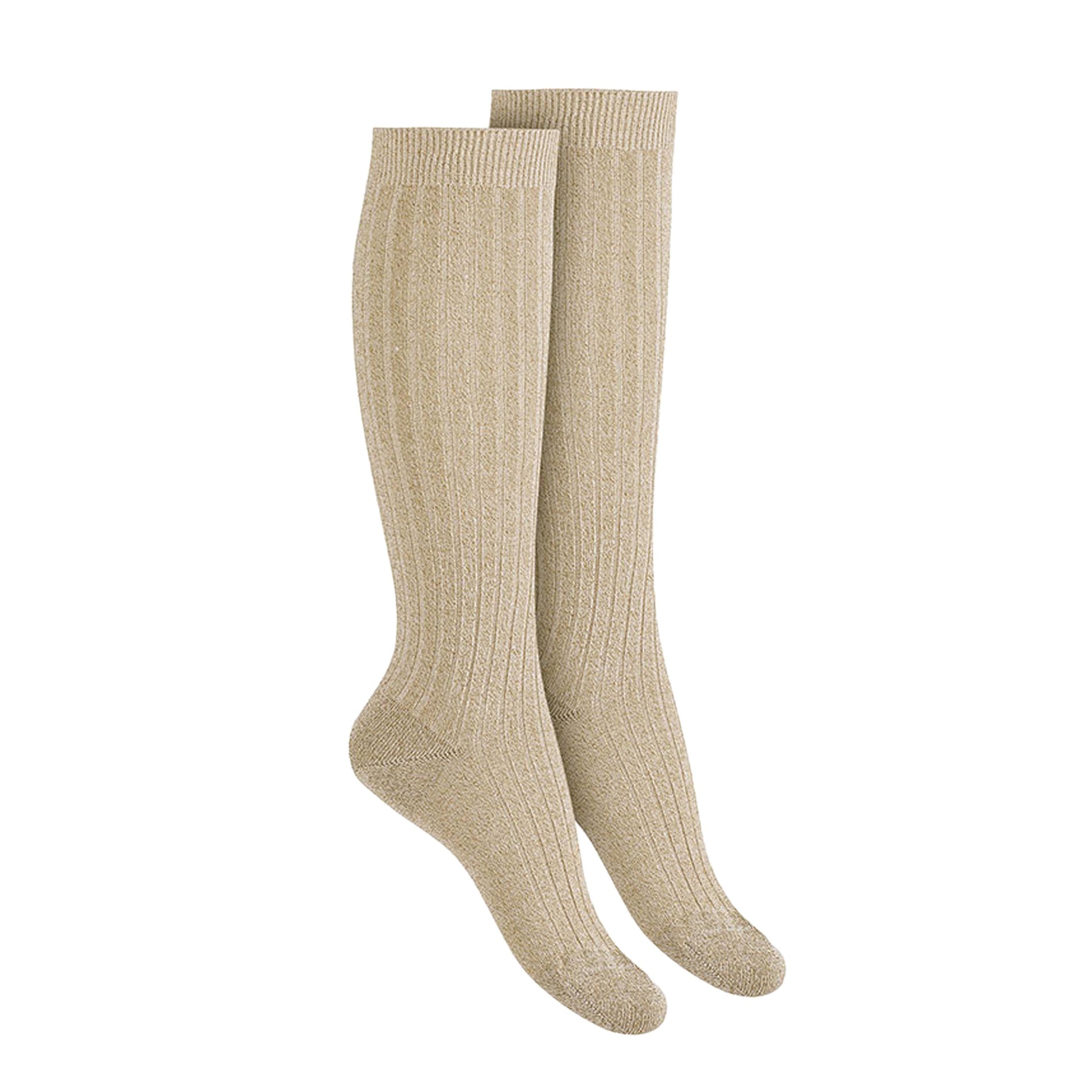 Calcetín alto beige 32202 de Cóndor - 32202-9-1.jpg