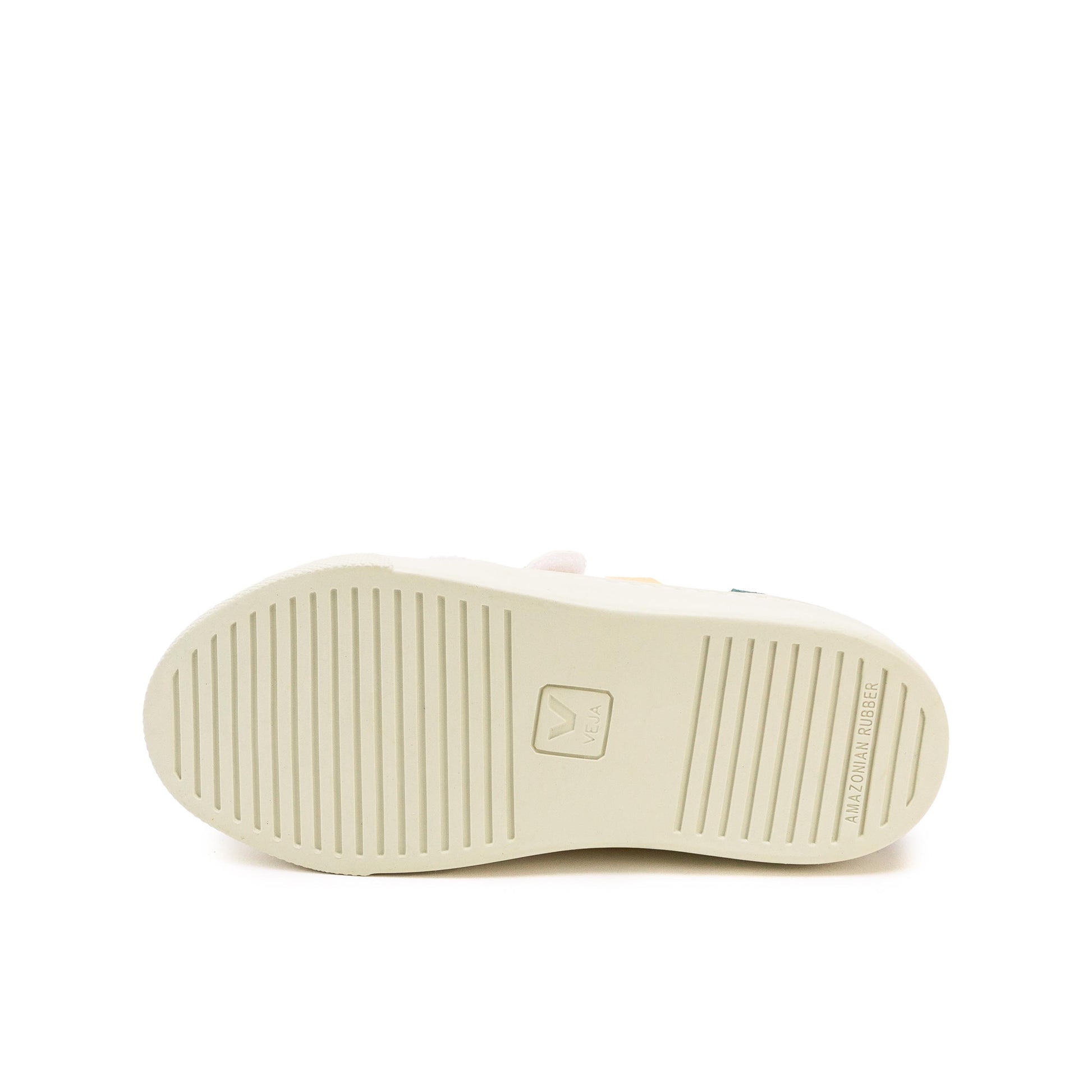 Deportiva blanco/amarillo/azul con velcro V12VEL Veja - V12VEL-498-4.jpg