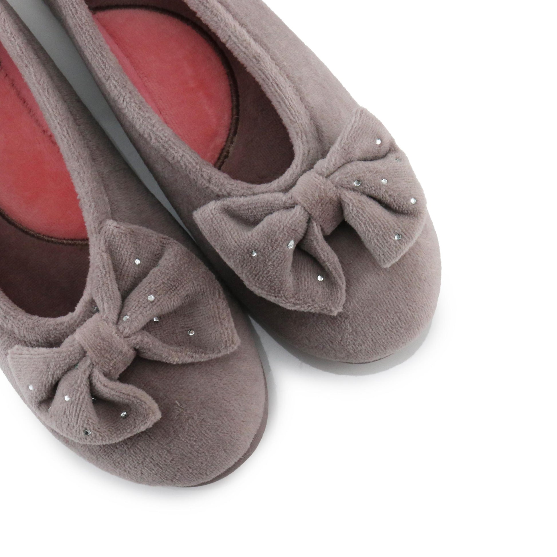 Zapatilla para casa cerrada taupe 97262 de Isotoner - 97262-115-6.jpg