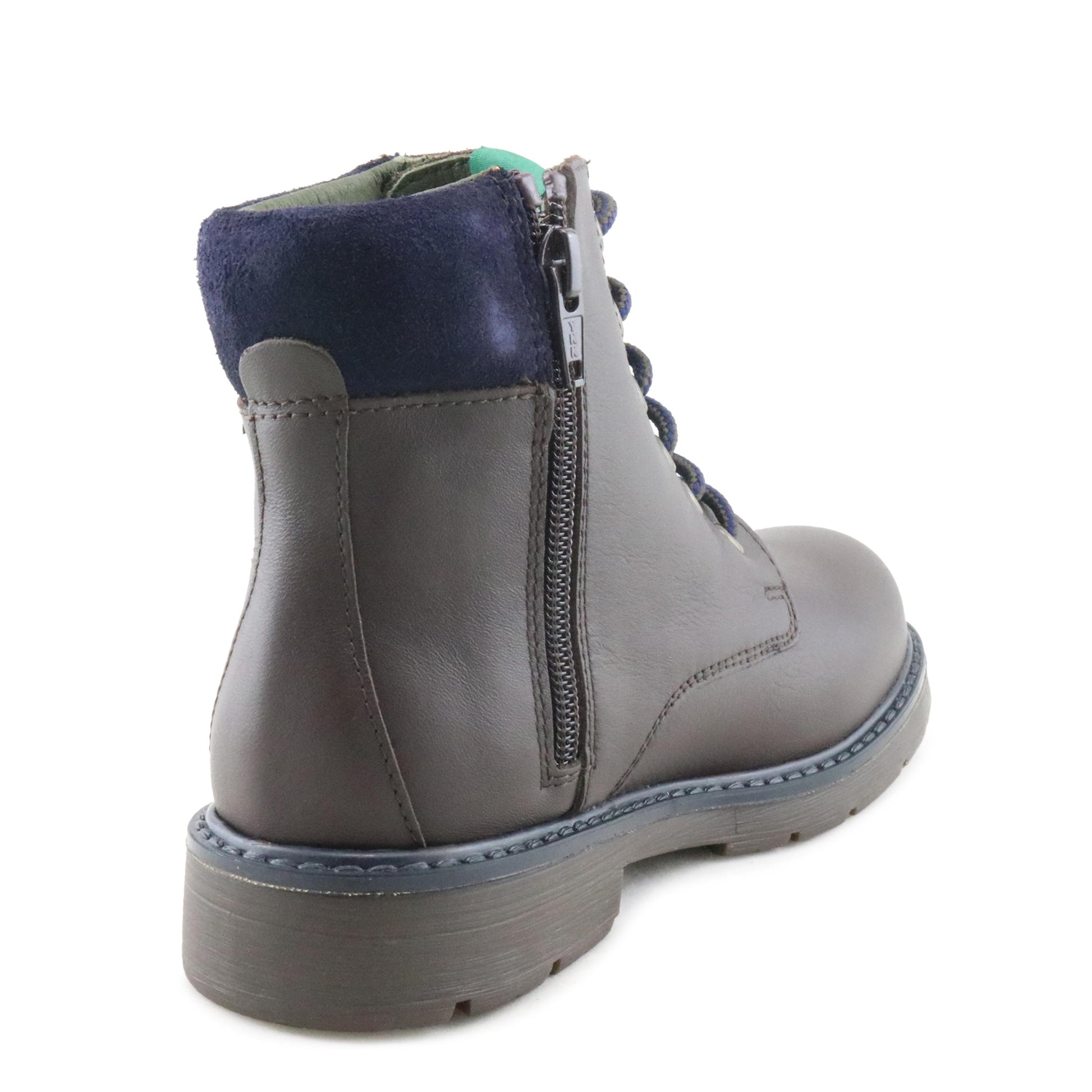 Bota marrón oscuro con cordón y cremallera 33000 Gorila - 33000-62-3.jpg