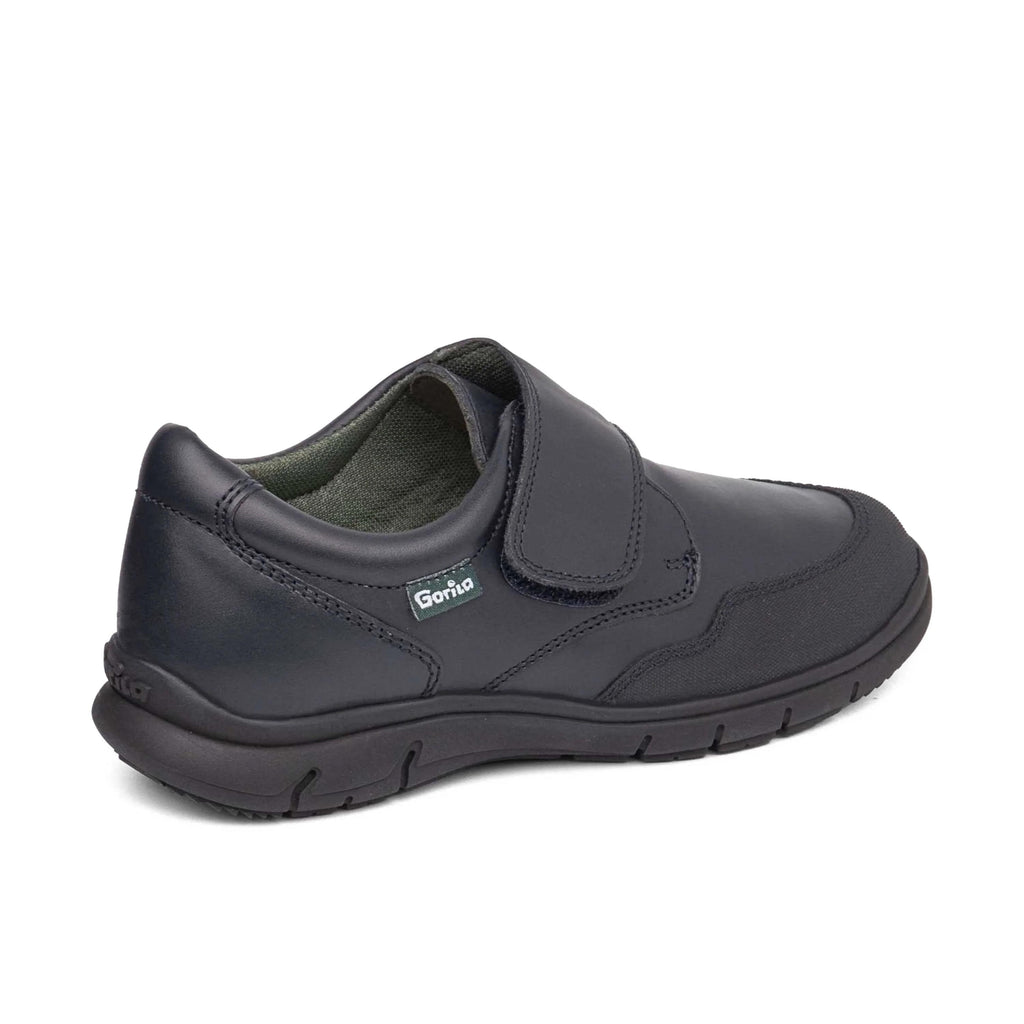 Blucher azul para el colegio con velcro 33600 de Gorila
