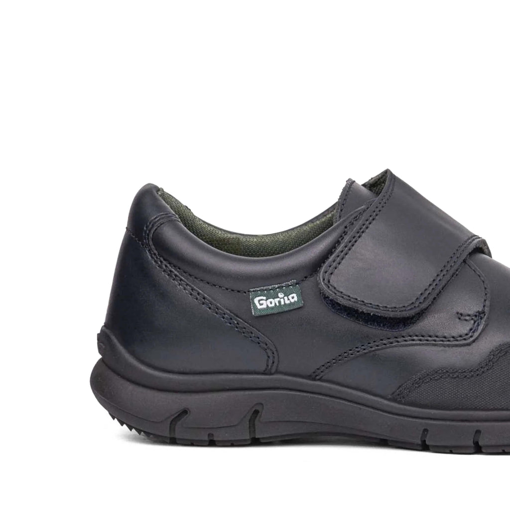 Blucher azul para el colegio con velcro 33600 de Gorila