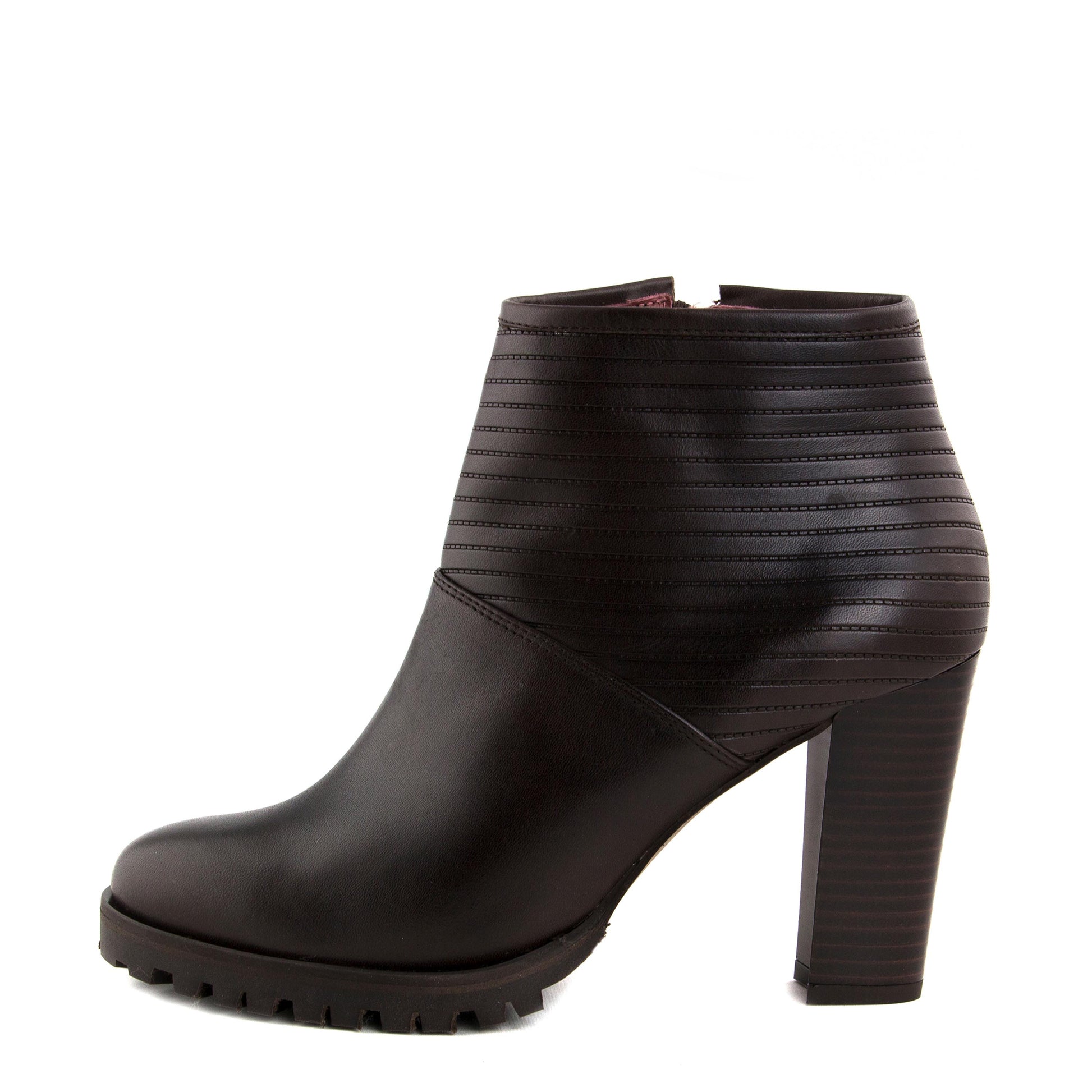 Botín con tacón marrón con cremallera 3363 de Joni - 3363-12-1.jpg