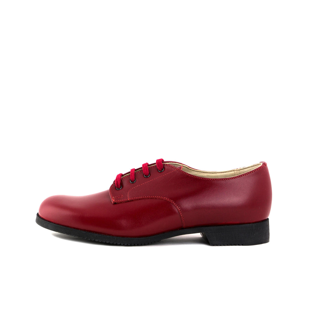 Blucher liso elegante rojo con cordón 3390 Start-Rite - 3390-11-1.jpg