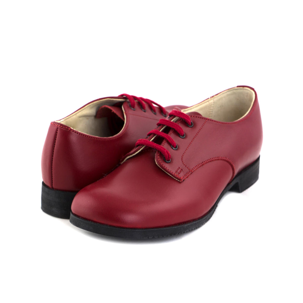 Blucher liso elegante rojo con cordón 3390 Start-Rite - 3390-11-2.jpg