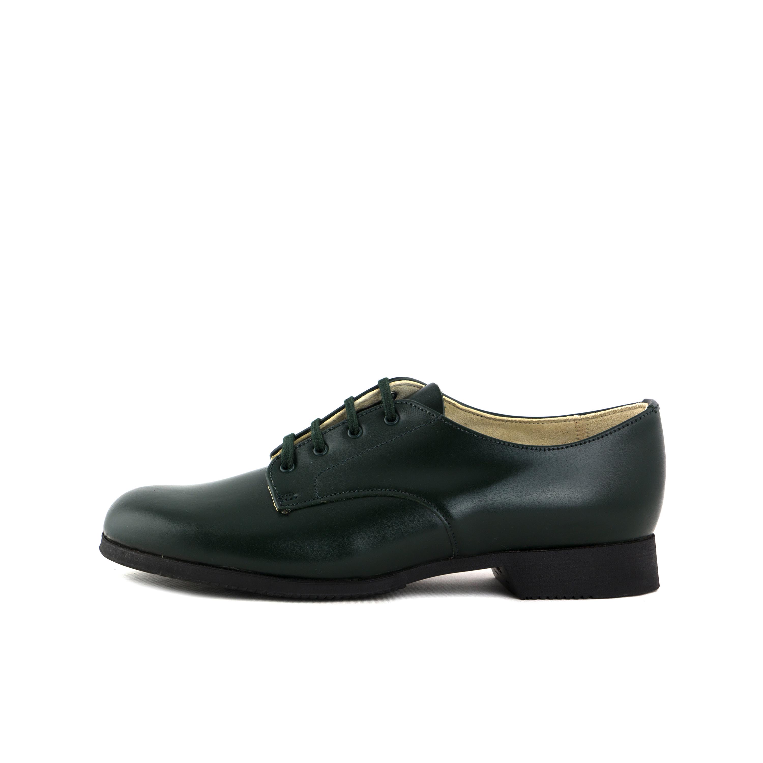 Blucher liso elegante verde con cordón 3390 Start-Rite - 3390-14-1.jpg
