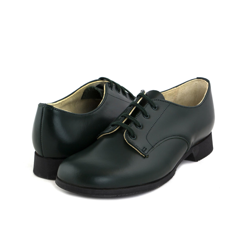 Blucher liso elegante verde con cordón 3390 Start-Rite - 3390-14-2.jpg