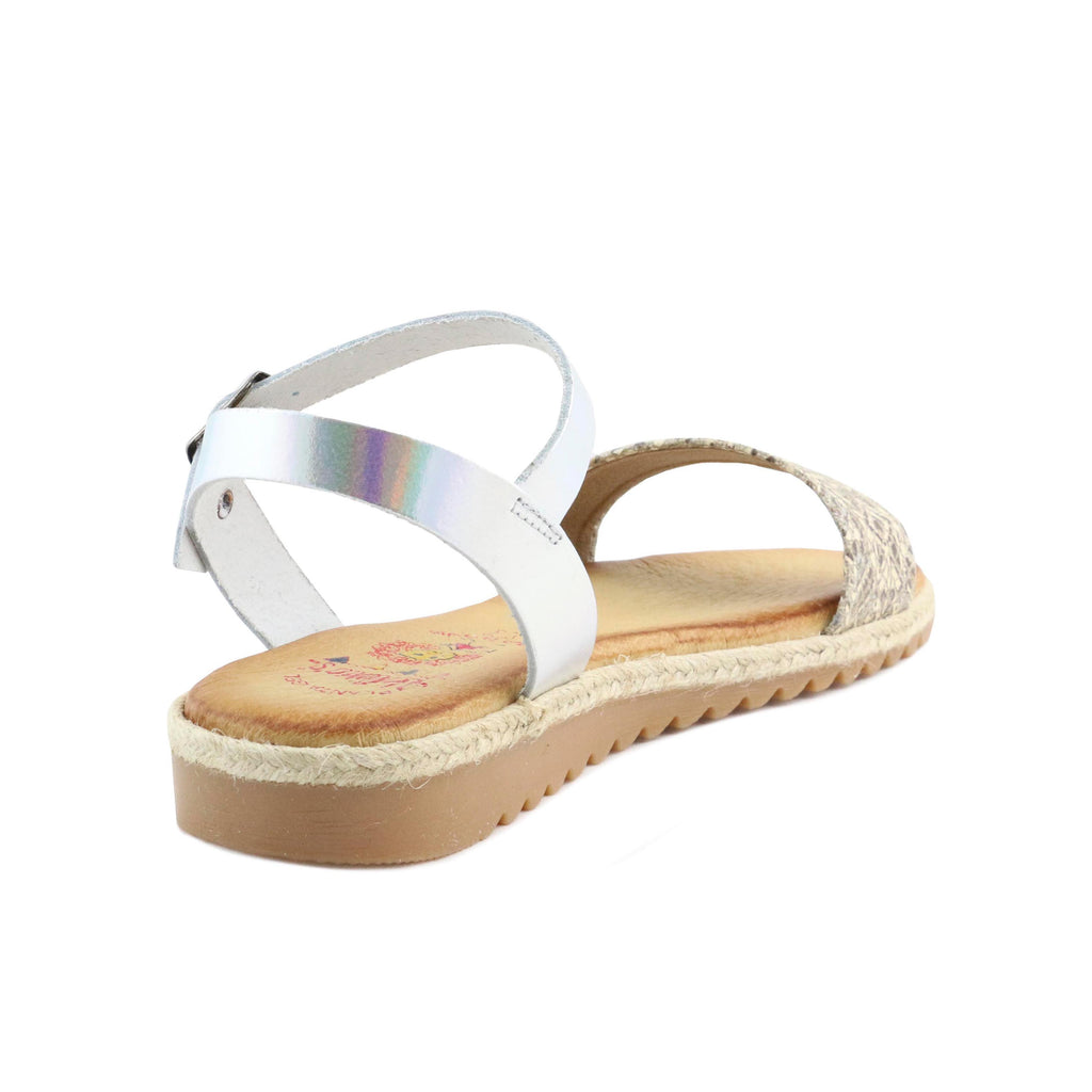 Sandalia plana plateado con hebilla 3416 de Jeromín - 3416-45-3.jpg